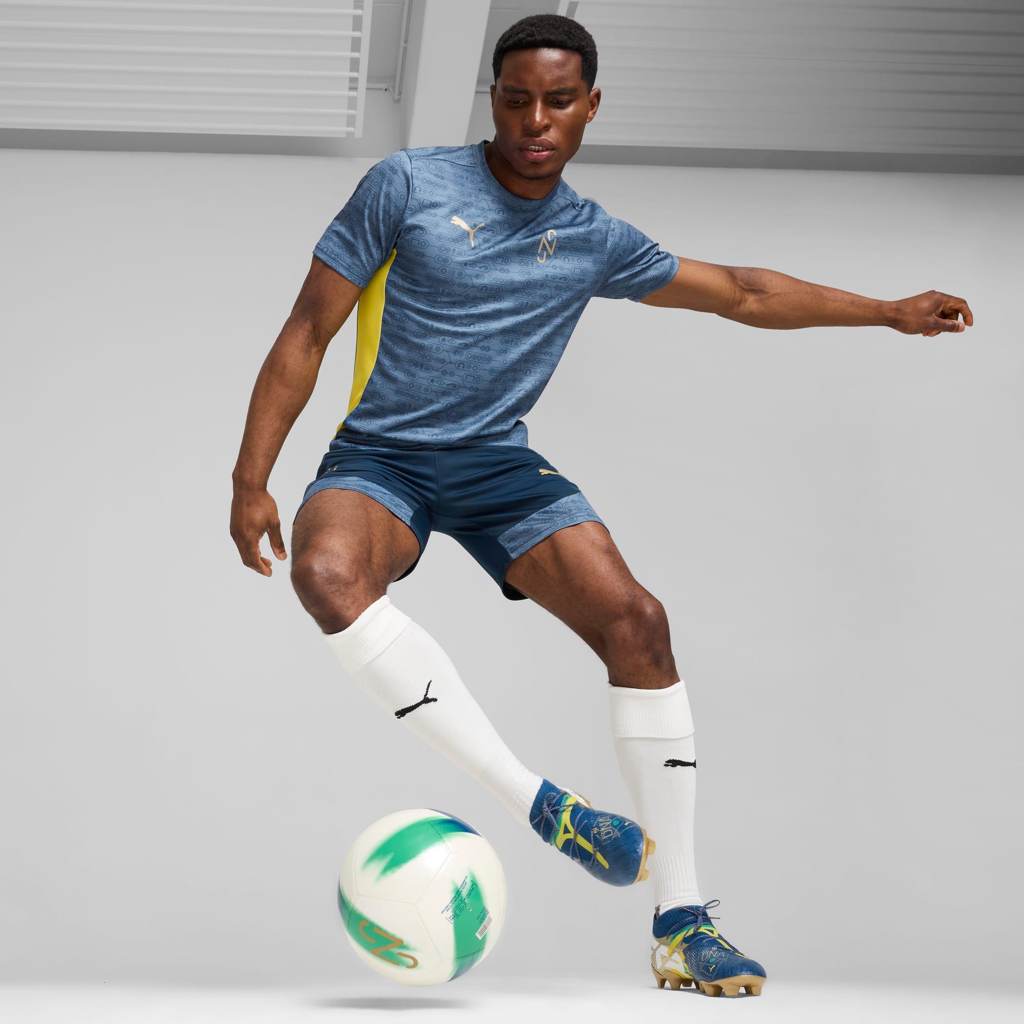 PUMA x NEYMAR JR BNA Mens Jersey in Blue Horizon/Pel Yellow Product Image