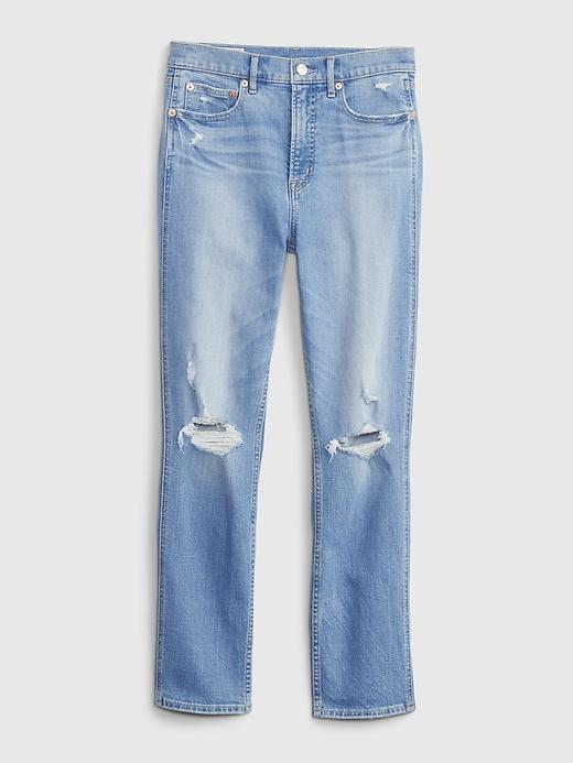 High Rise Vintage Slim Jeans Product Image