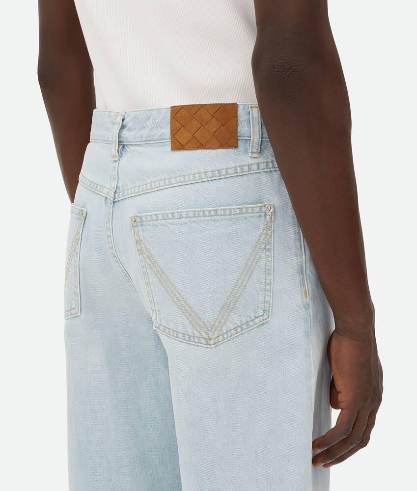 Men's Extra Bleached Wide Leg Jeans in Light blue Product Image