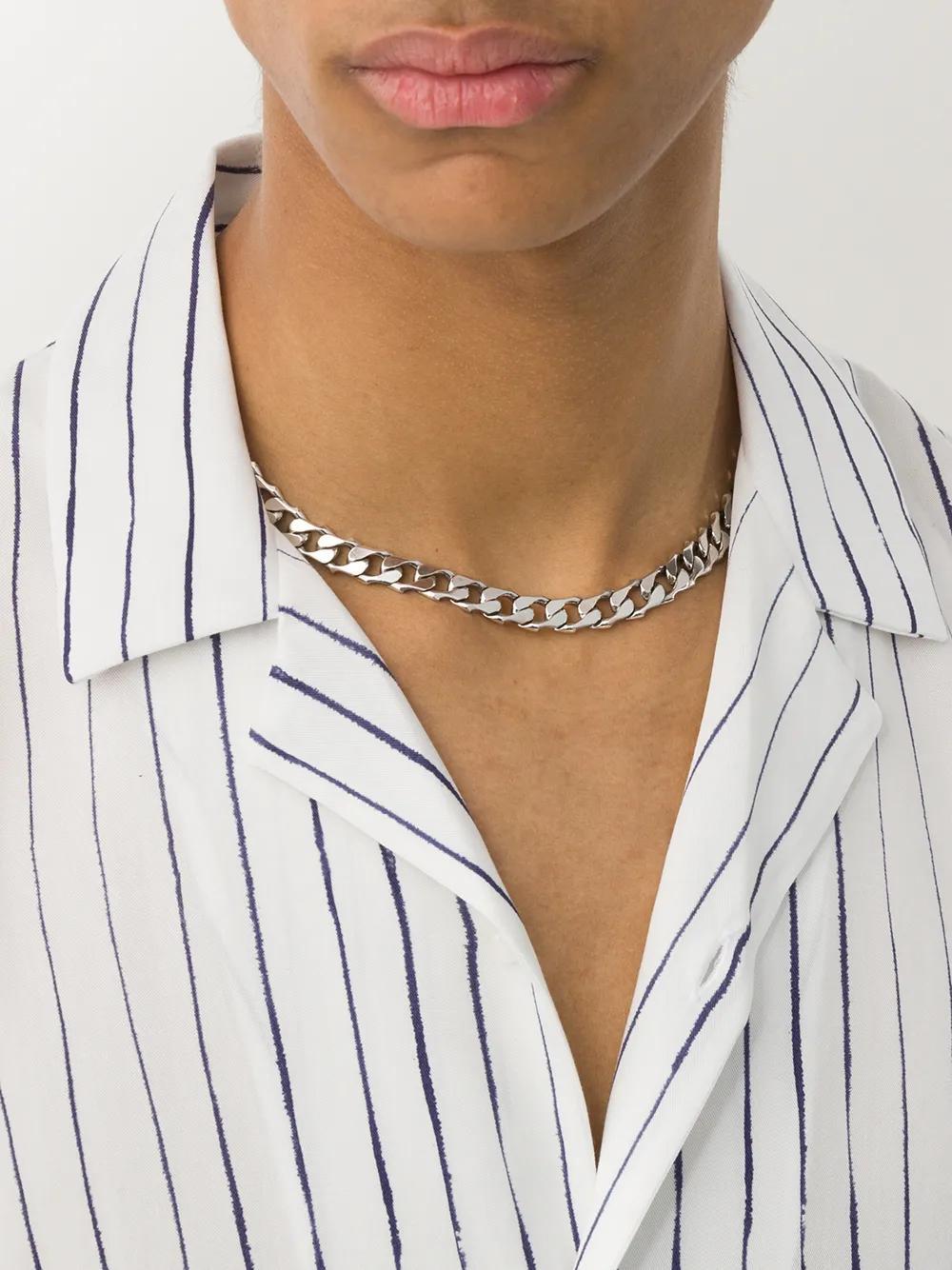 EMANUELE BICOCCHI Double Chain Necklace In Metallic Product Image