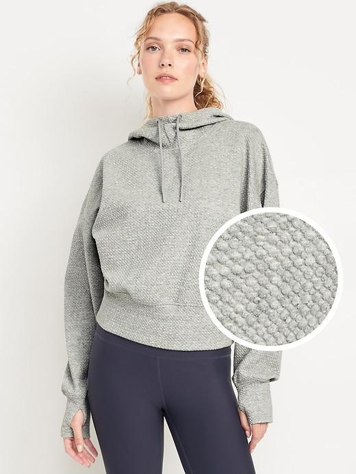 Dynamic Fleece Textured Hoodie Product Image