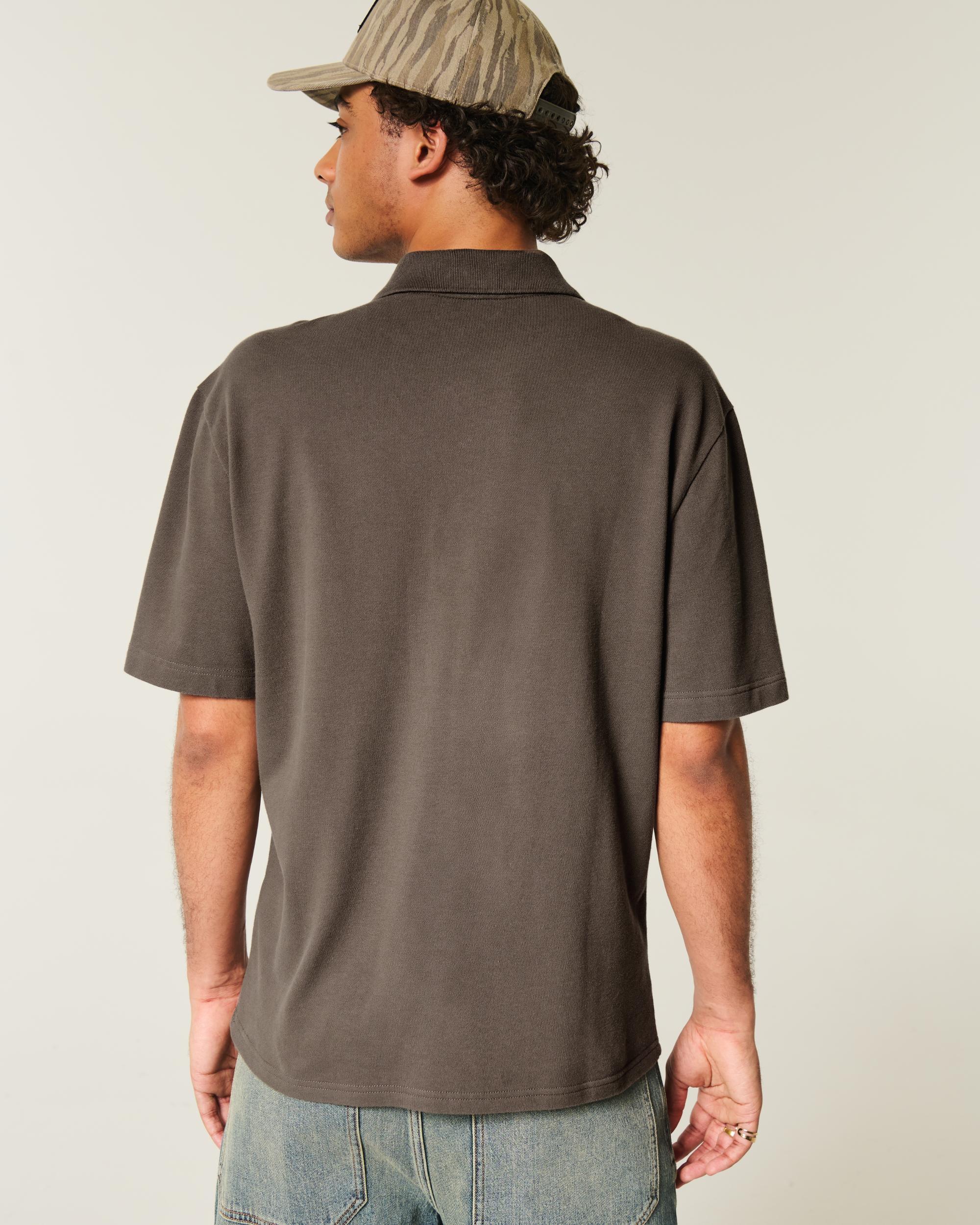 Relaxed Logo Polo Product Image