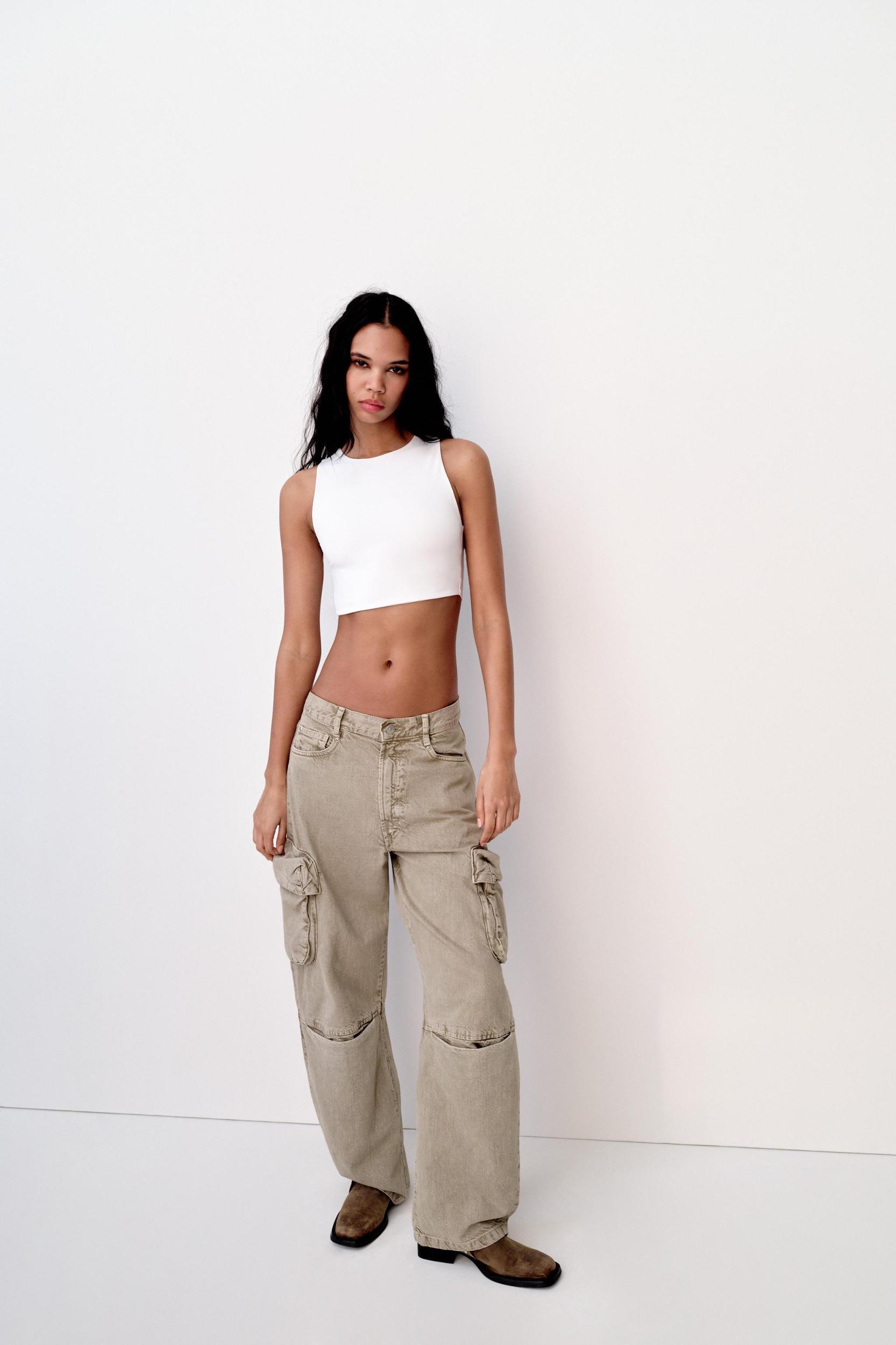 POLYAMIDE CROP TOP Product Image