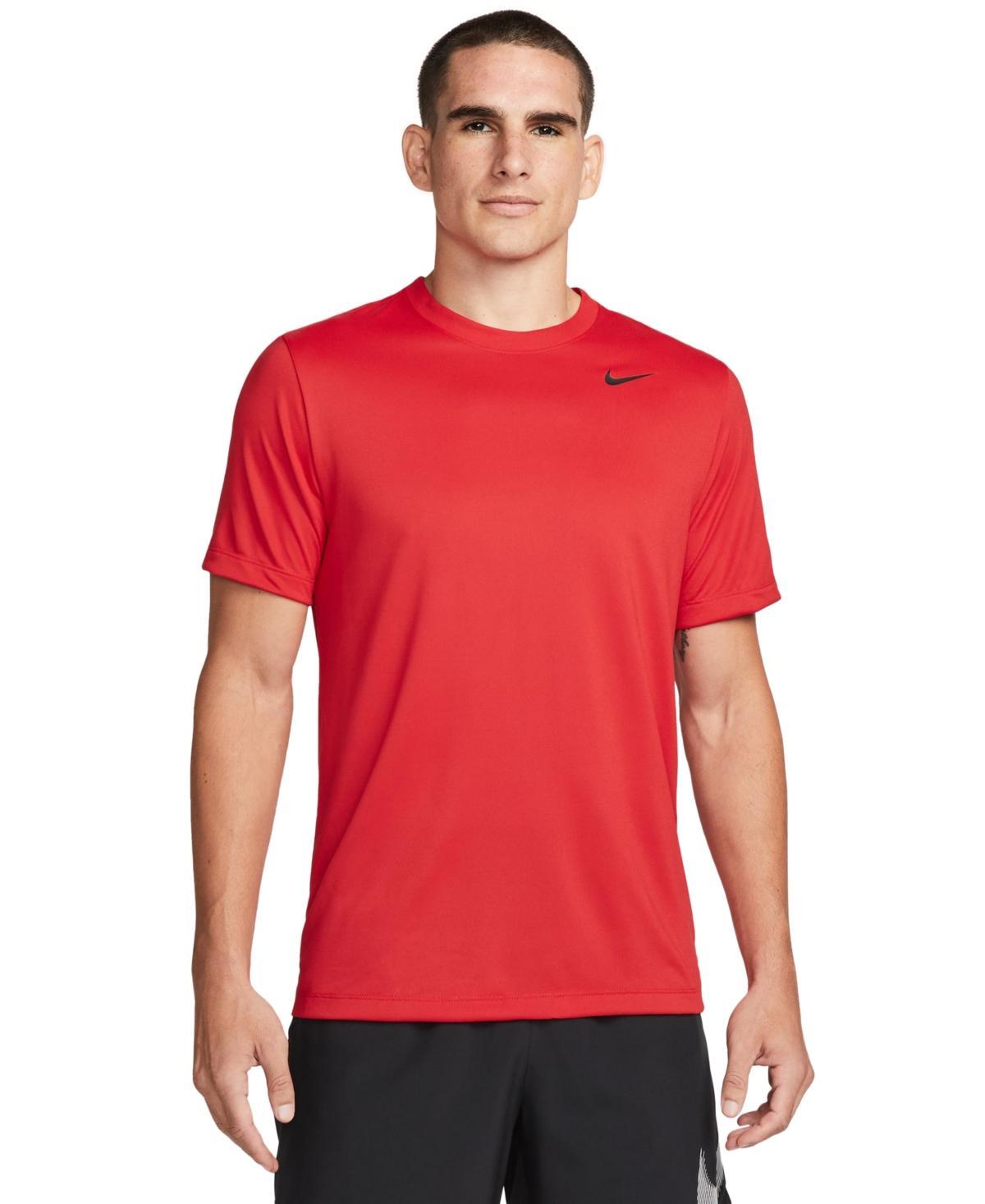Men's Nike Dri-FIT Legend Fitness Tee, Size: Medium, Univeristy Gold White Product Image