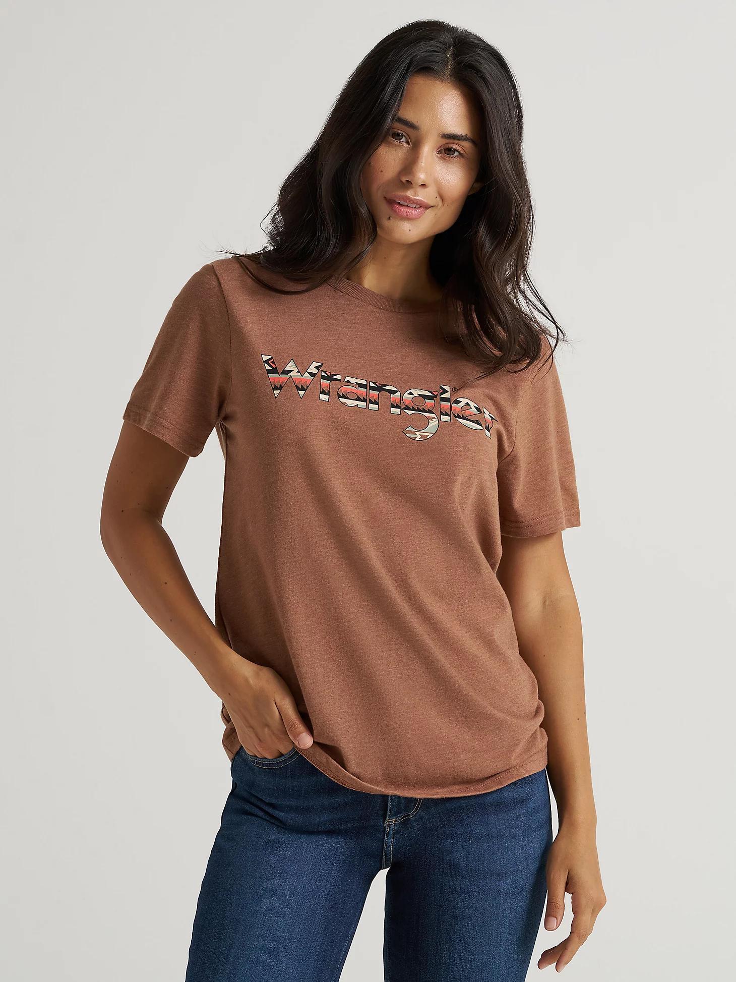 Women's Wrangler Kabel Logo Reg Fit Tee | Women's TOPS | Wrangler® Product Image