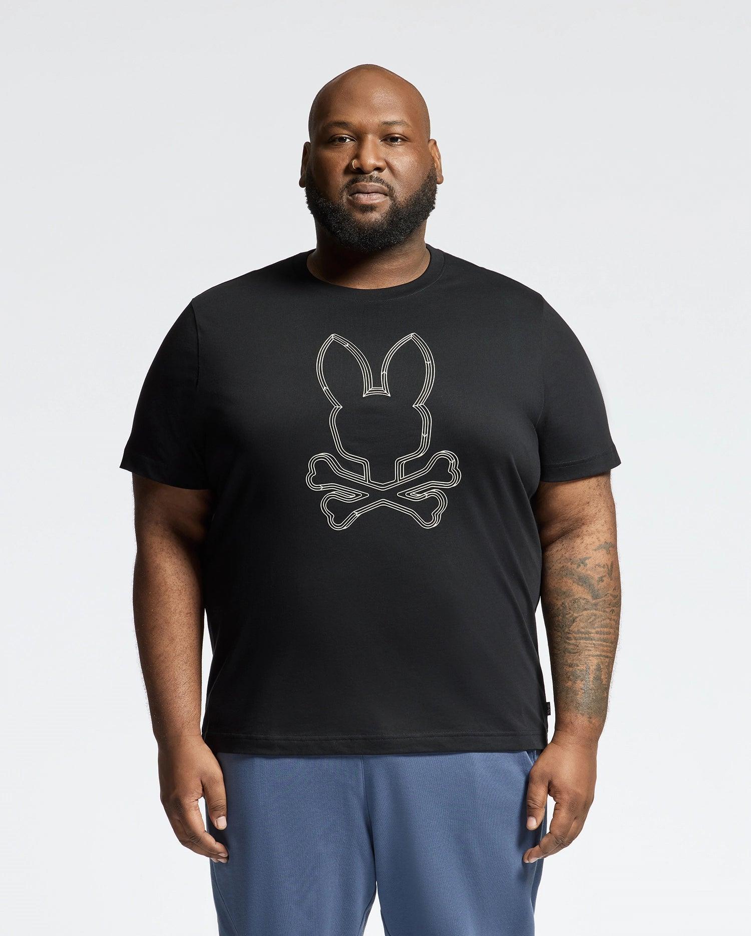 MENS BIG AND TALL MONARC FRONT BUNNY GRAPHIC TEE - B9U211E200 Male Product Image