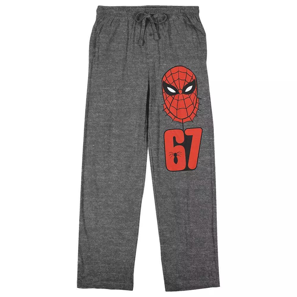 Men's Spider-Man 67 Classic Sleep Pants, Size: XL, White Product Image