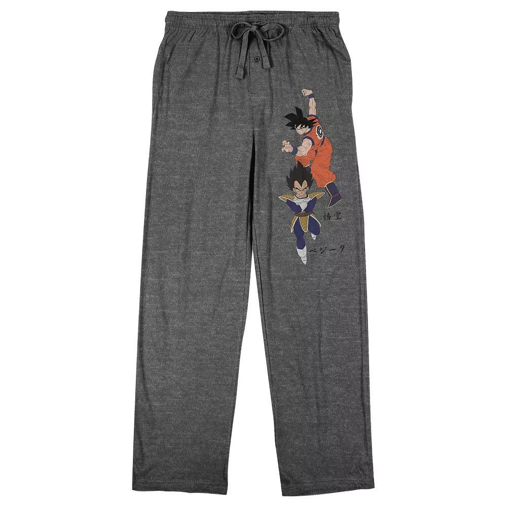 Men's Original & Unrestored Dragon Ball Z Pajama Pants, Size: Small, Black Product Image