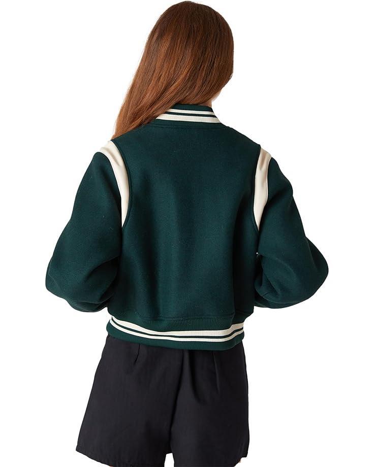 Sweater And Denim Trucker Jacket Product Image