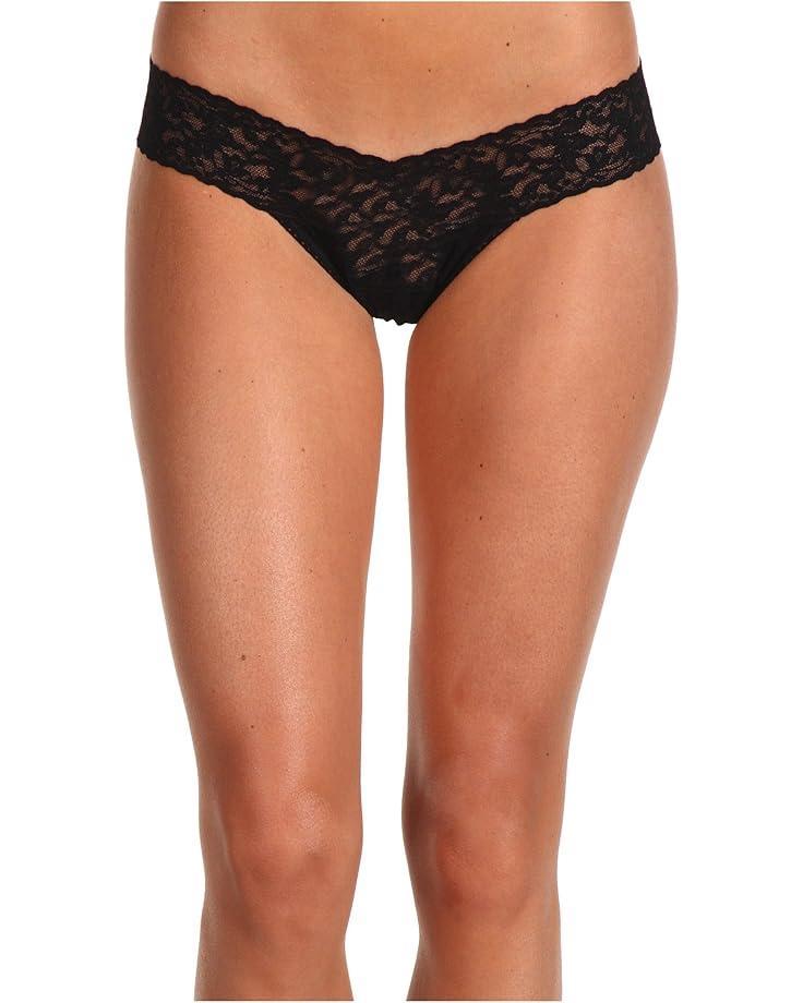 Signature Lace Printed Original Rise Thong Product Image