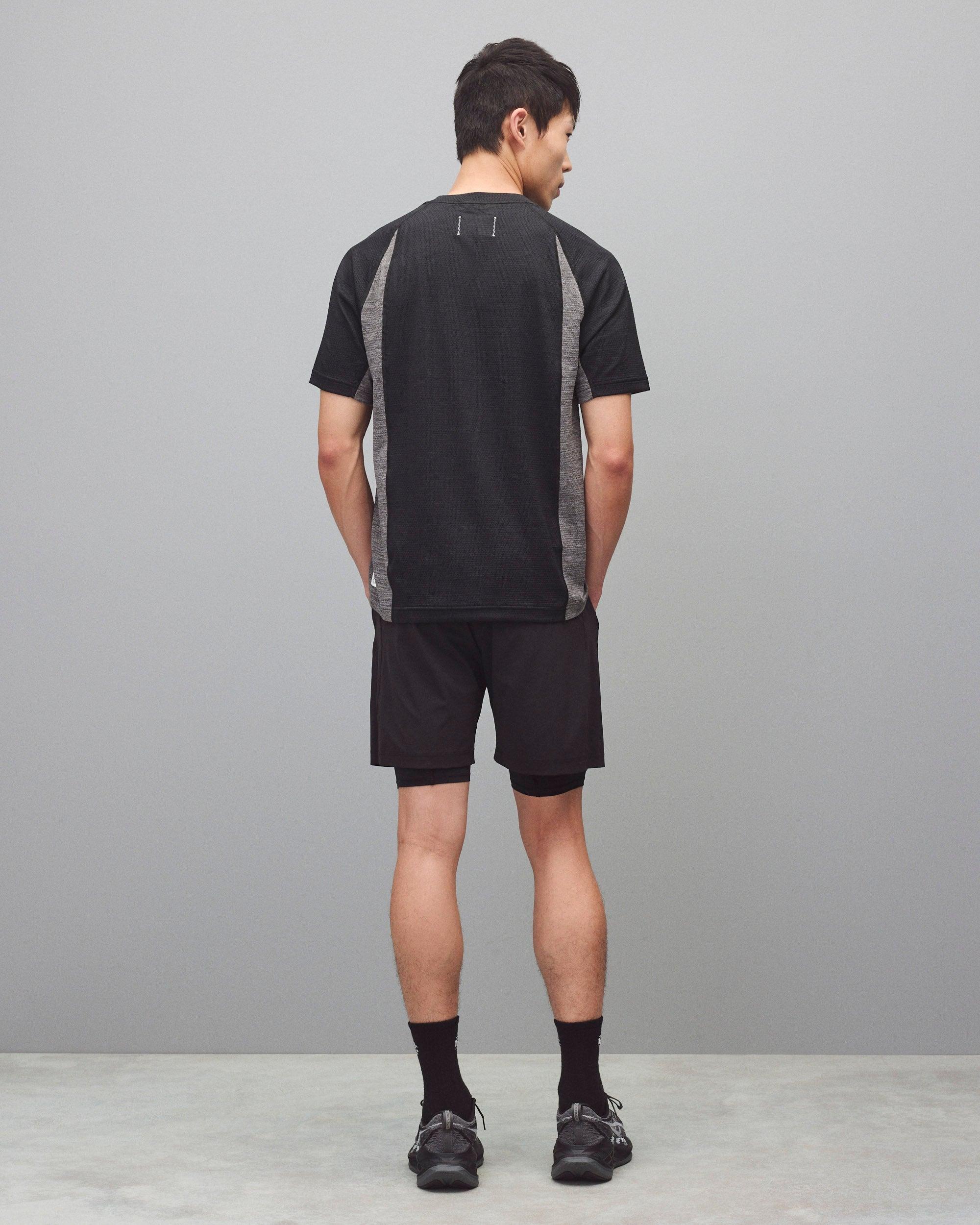 Solotex Mesh Tiebreak Colour Block Standard T-Shirt Male Product Image