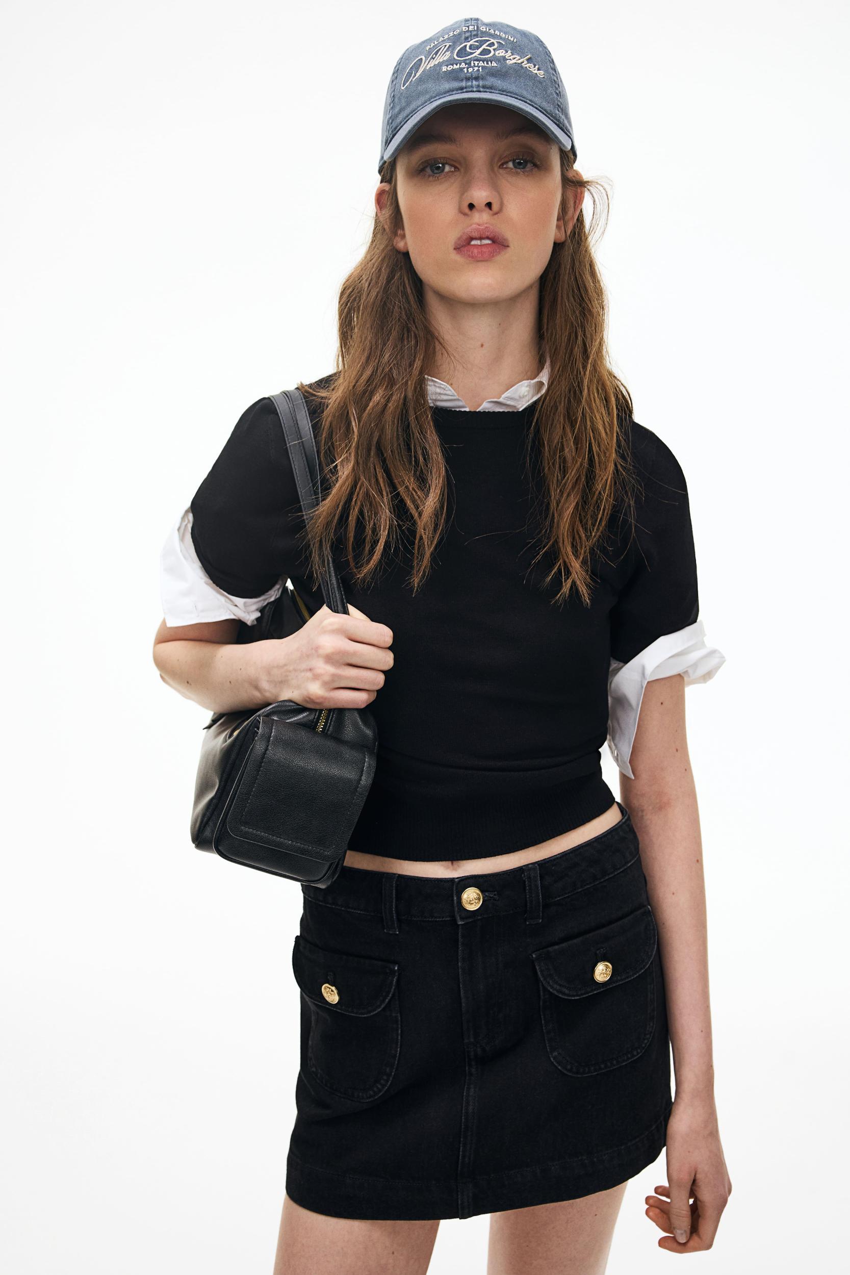 Fine-Knit T-Shirt Product Image