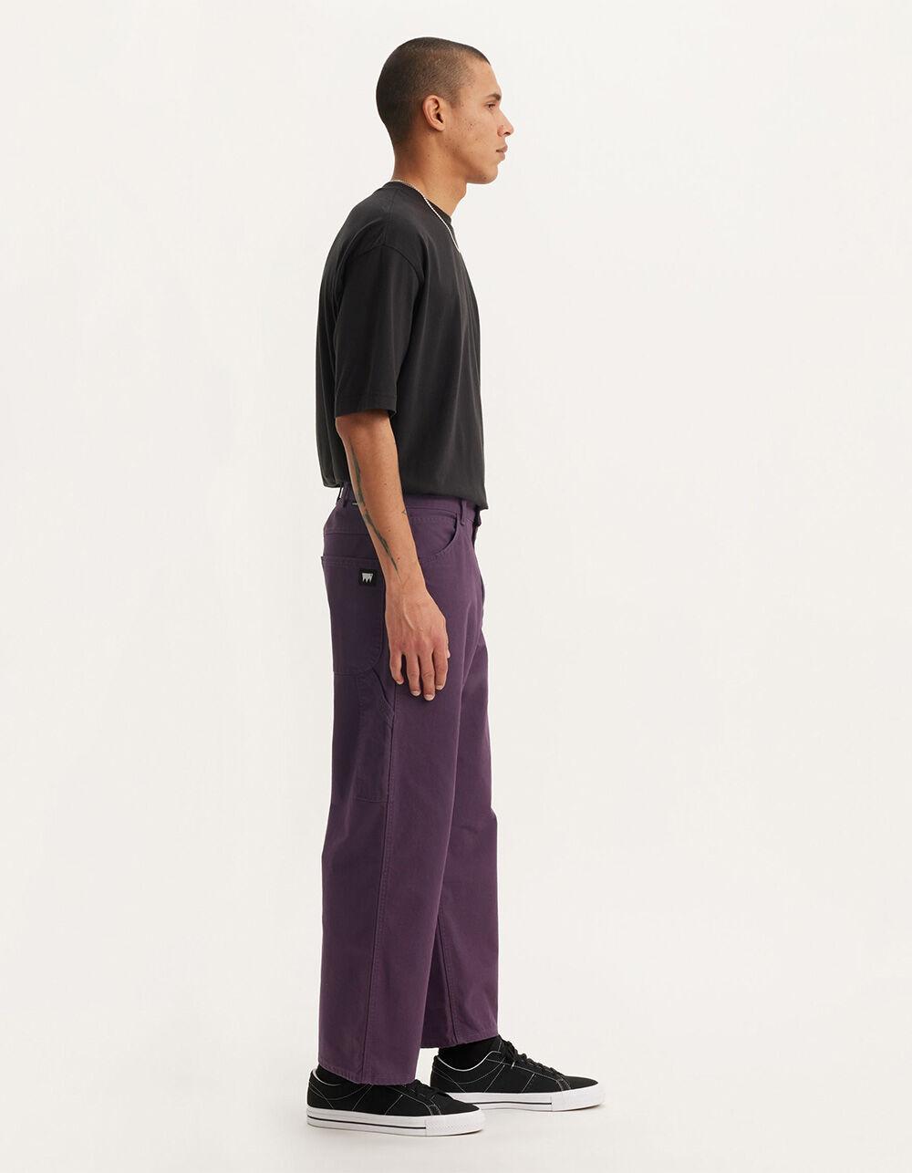 LEVI'S Skateboarding™ Mens Cropped Relaxed Carpenter Pants - NIGHT Product Image