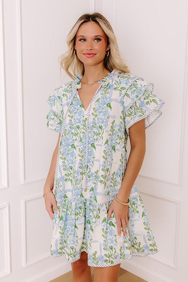 Spring Blooms Floral Mini Dress Product Image