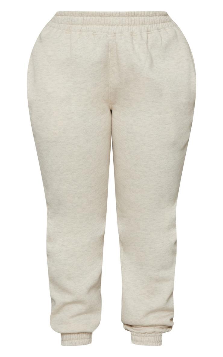 Shape Oatmeal Marl High Waist Cuffed Sweatpants Product Image