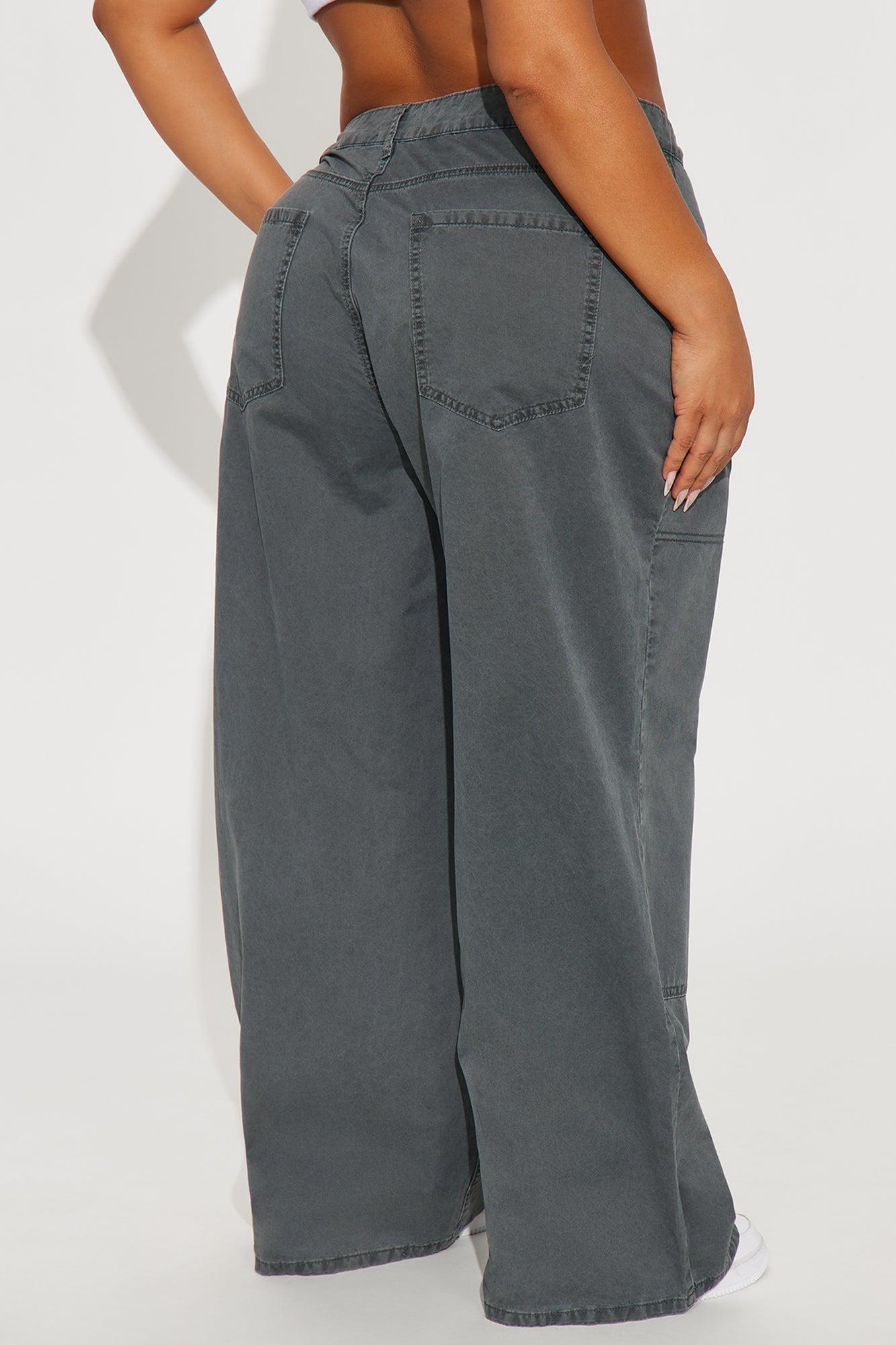 Megan Wide Leg Pant - Black Product Image
