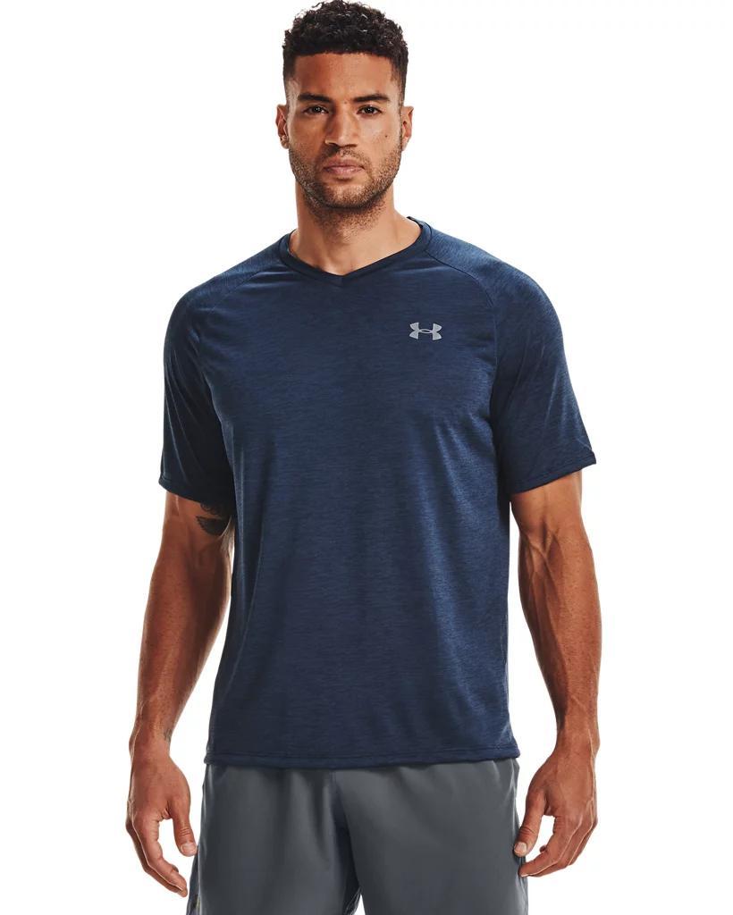 UA Tech Mens V-Neck Short Sleeve Product Image