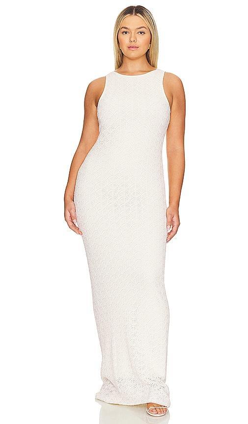 L'ACADEMIE By Marianna Amary Maxi Dress In Ivory Product Image