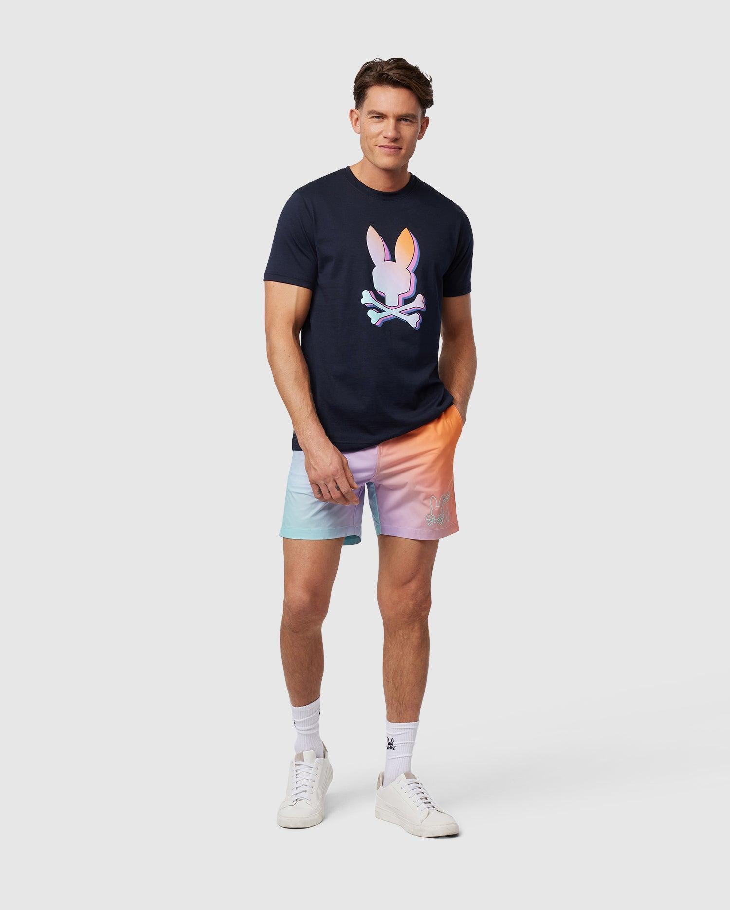 MENS WINTON PRINTED SWIM TRUNK - B6W915A2PO Product Image