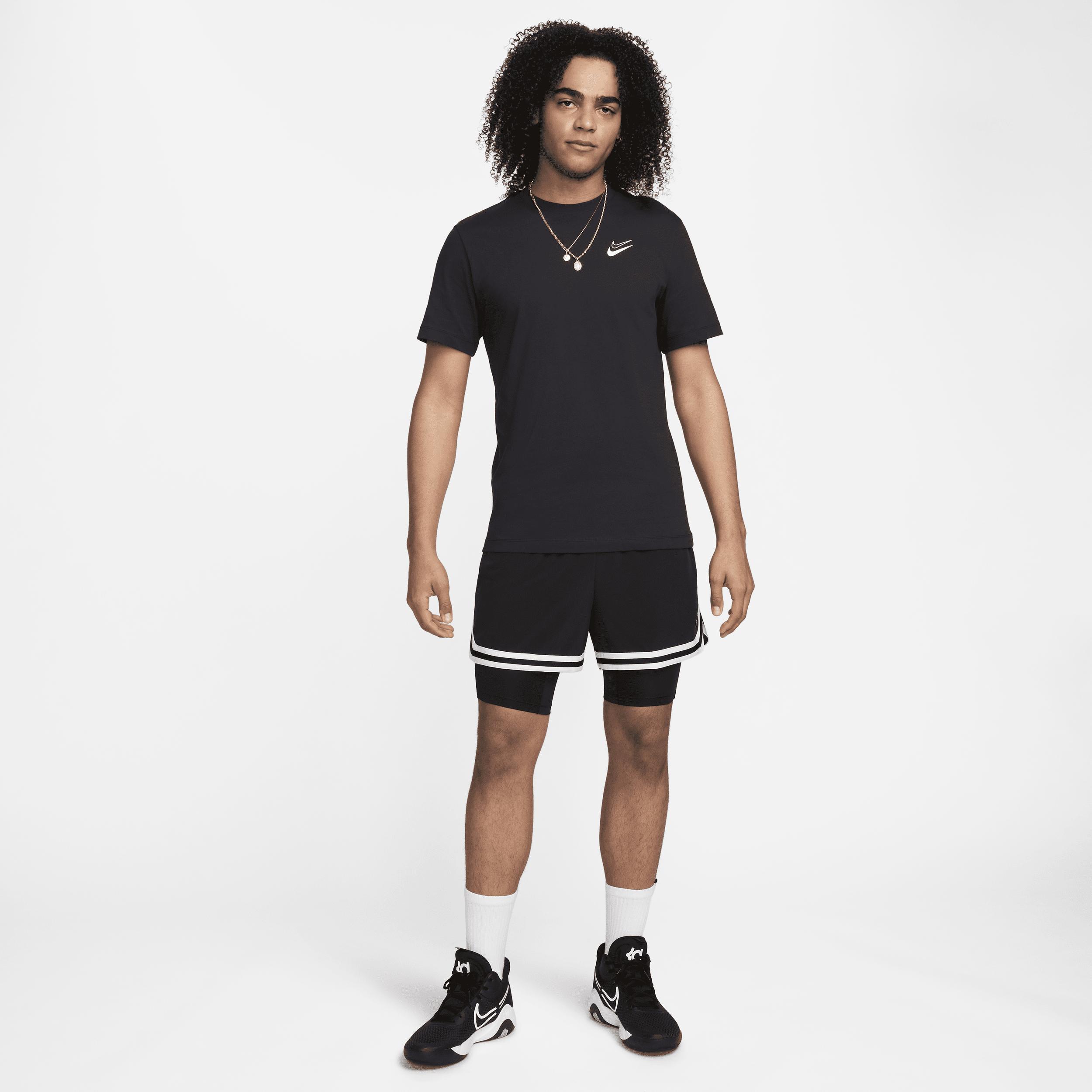 Nike Mens Nike KD T-Shirt - Mens Black/Sail Product Image
