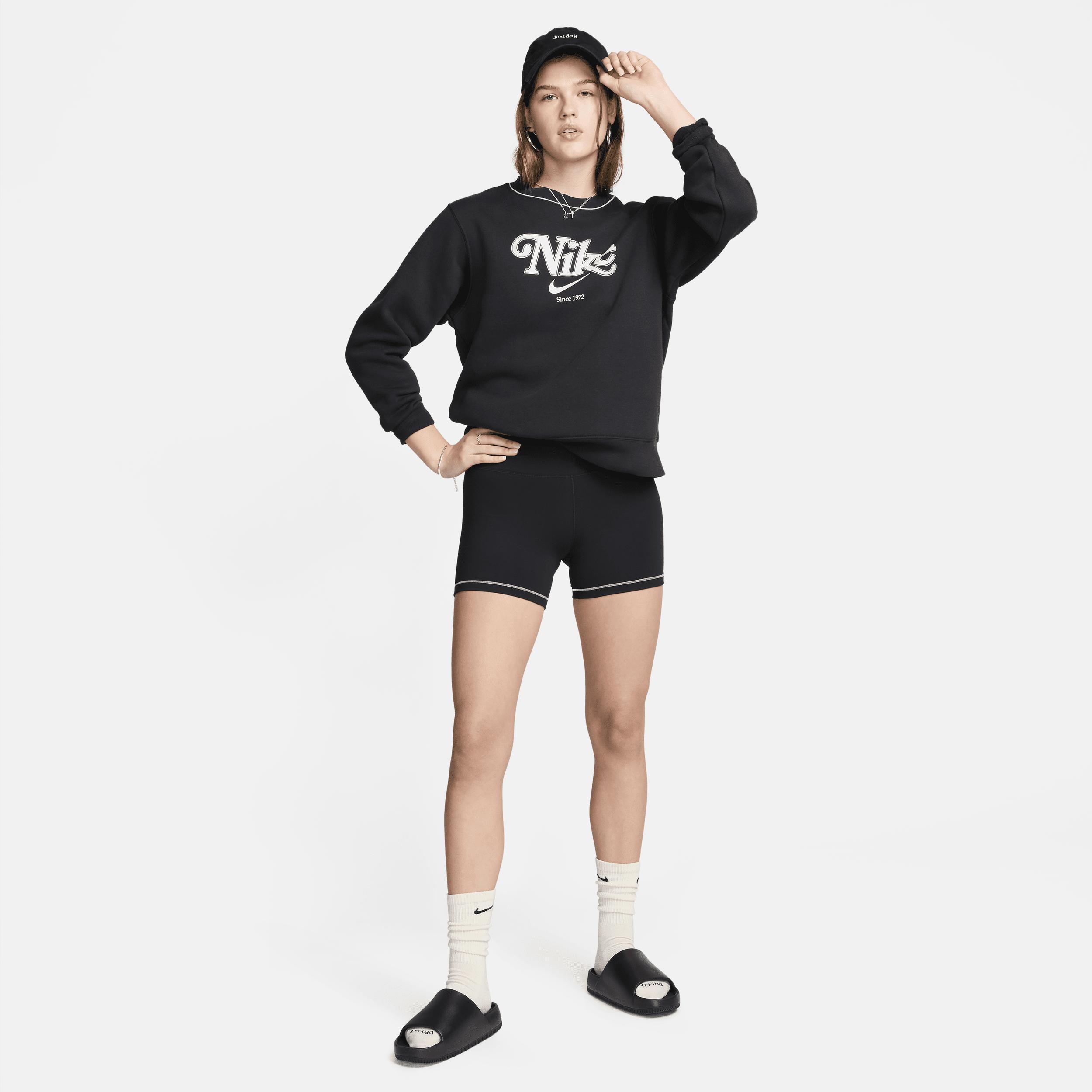 Nike Women's One Rib High-Waisted 5" Biker Shorts Product Image