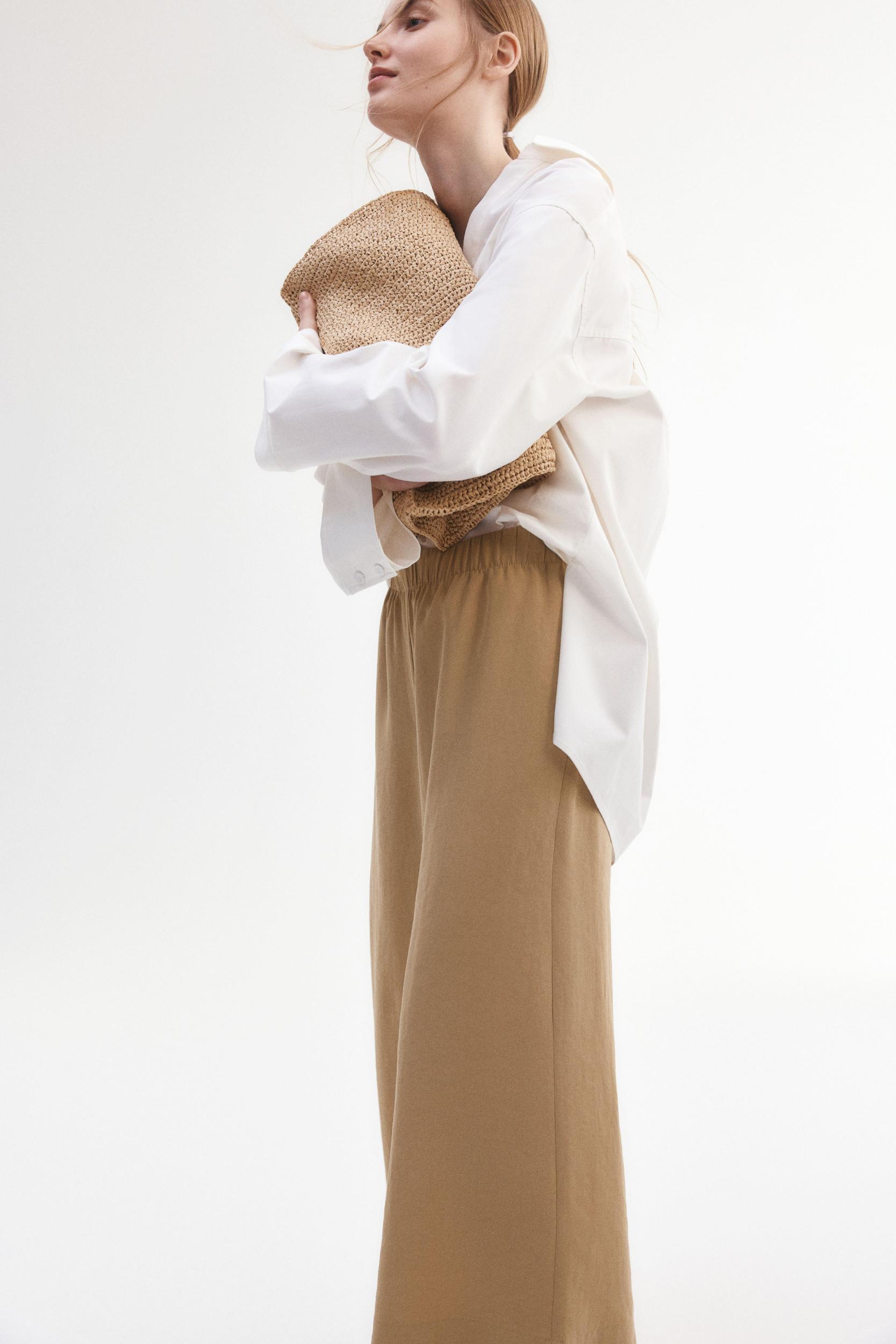 Wide-Leg Culottes Product Image