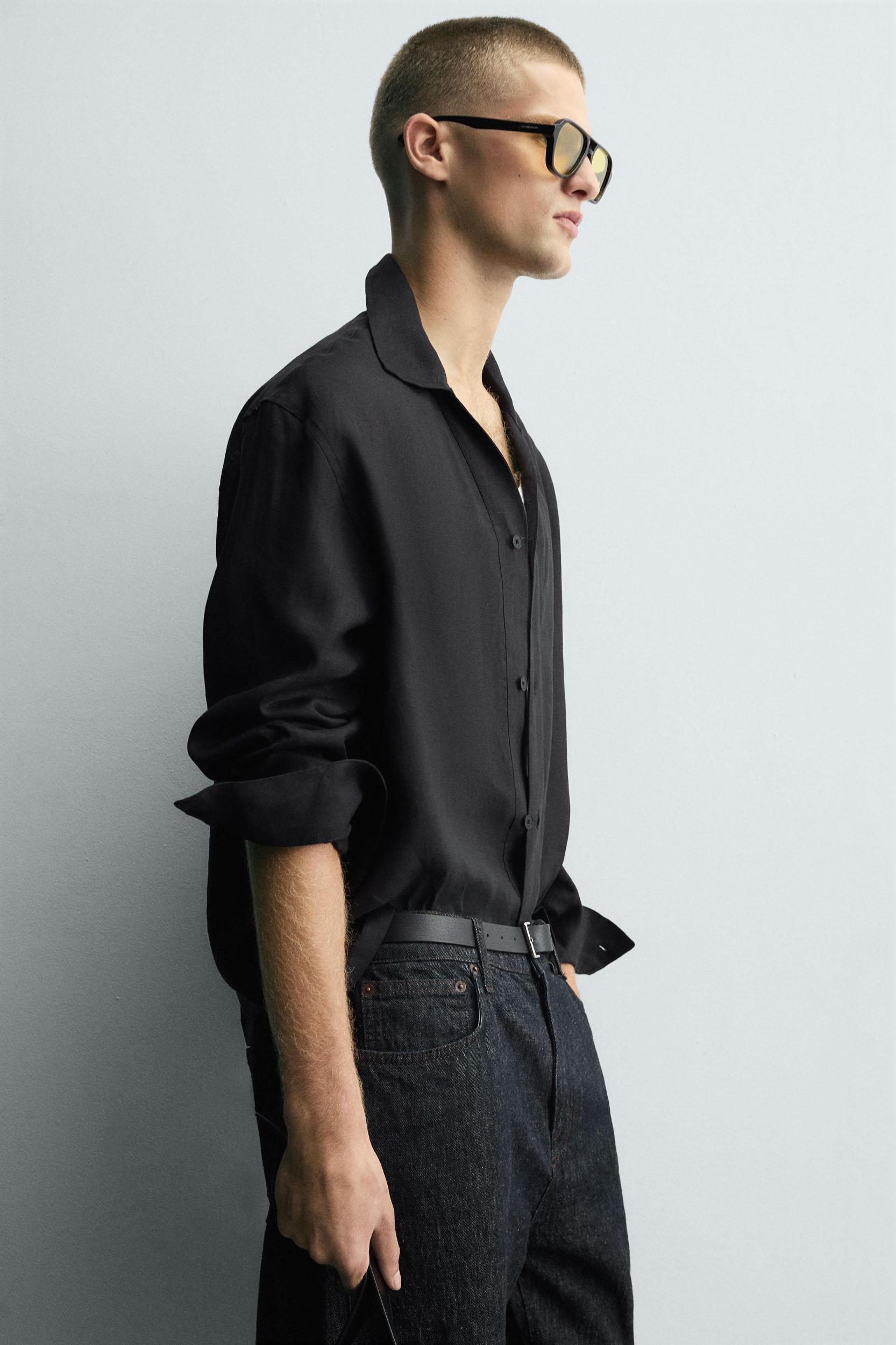 100% LINEN SHIRT Product Image