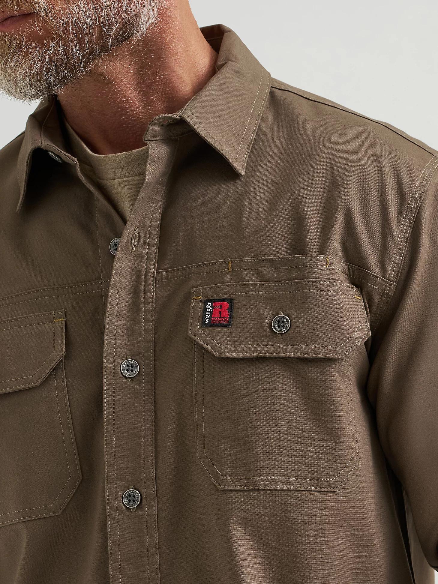 Wrangler® RIGGS Workwear® Ground Cloth Work Shirt | Men's SHIRTS | Wrangler® Product Image