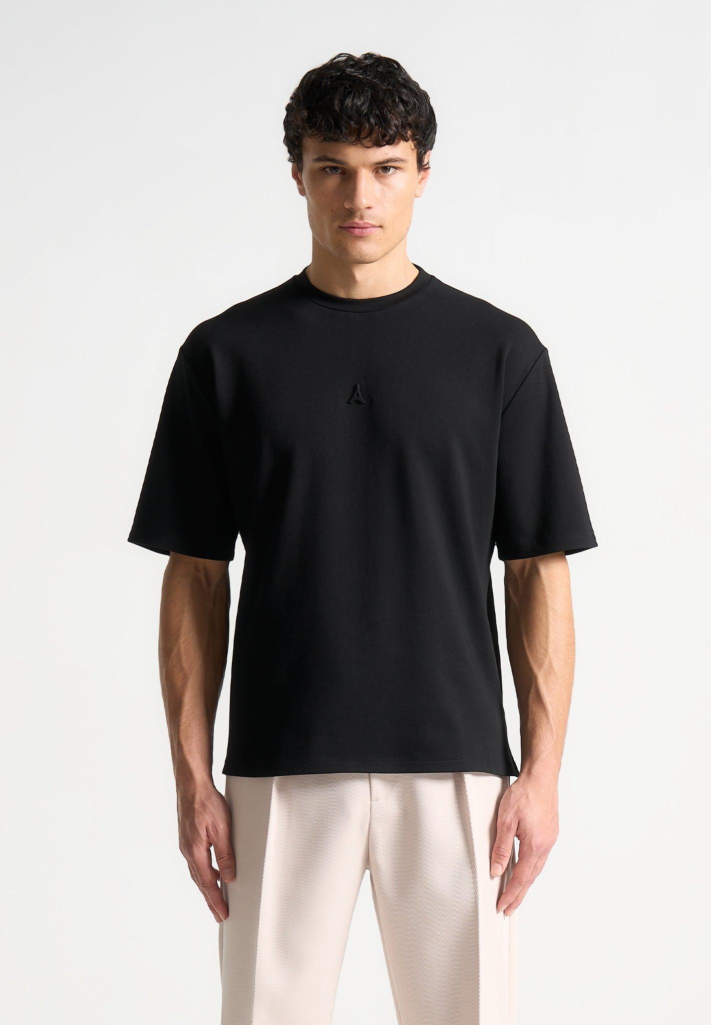 Van Gogh Self Portrait T-Shirt - Black Male Product Image