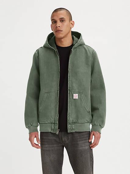 Potrero Denim Hoodie Jacket Product Image
