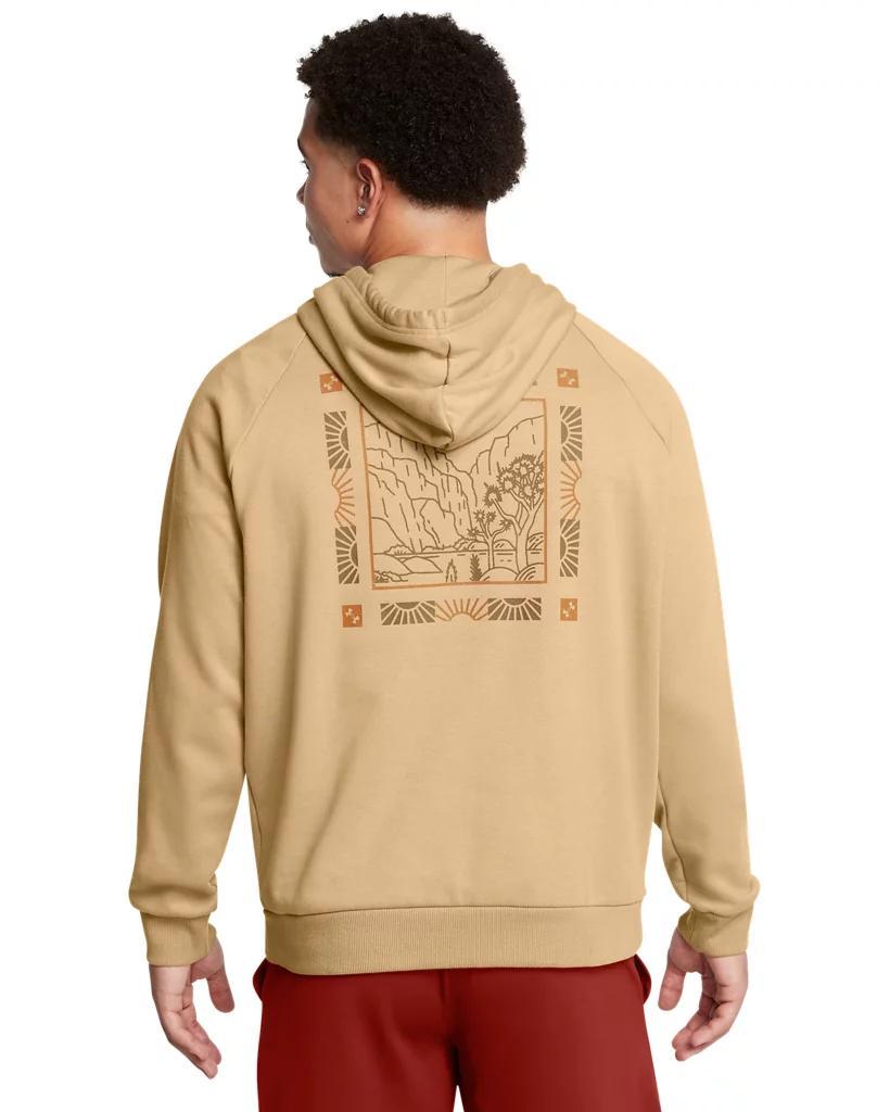 Men's UA Rival Fleece Mountain Hoodie Product Image