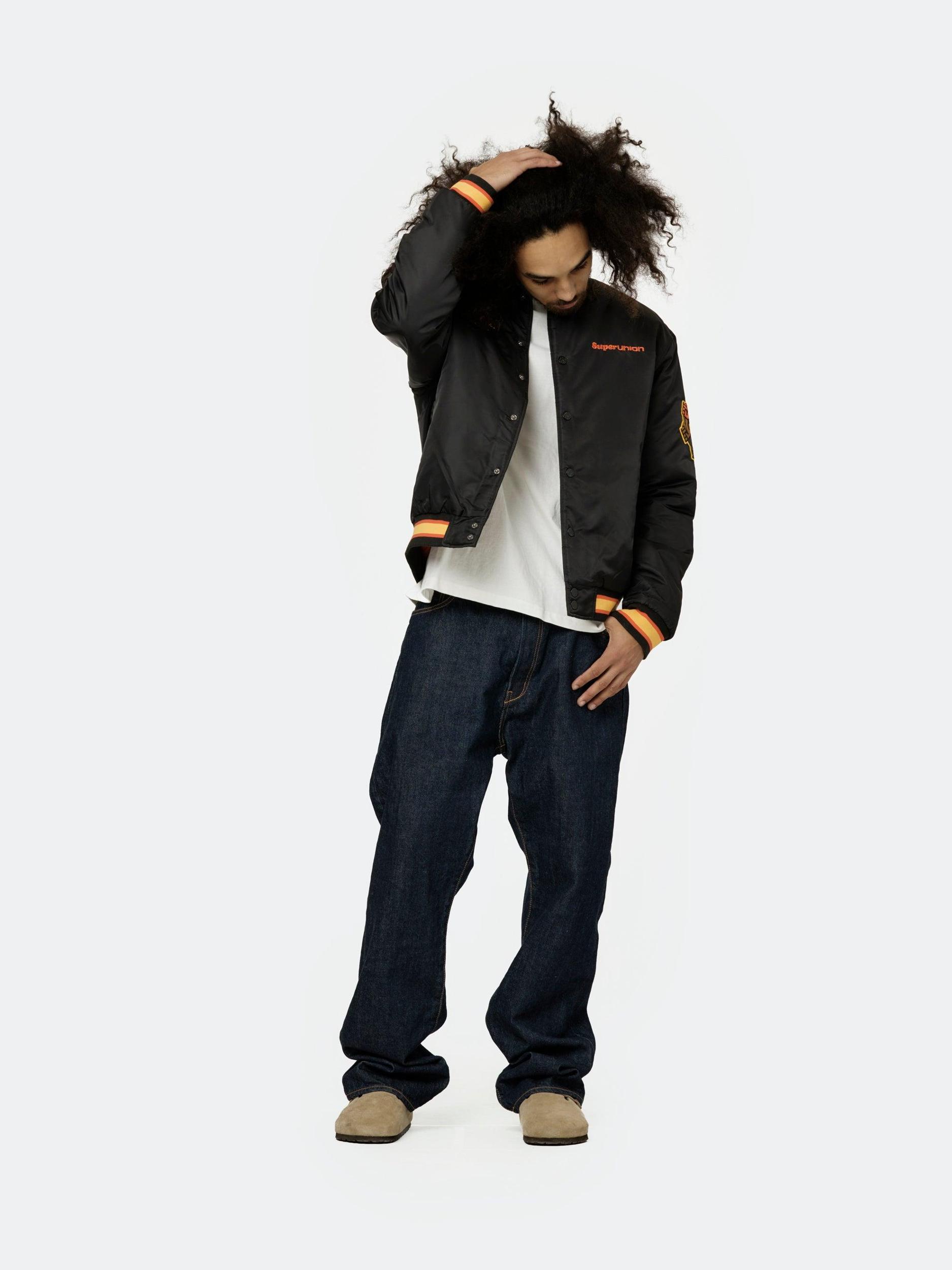 SuperUnion Bomber Jacket (Black) Product Image