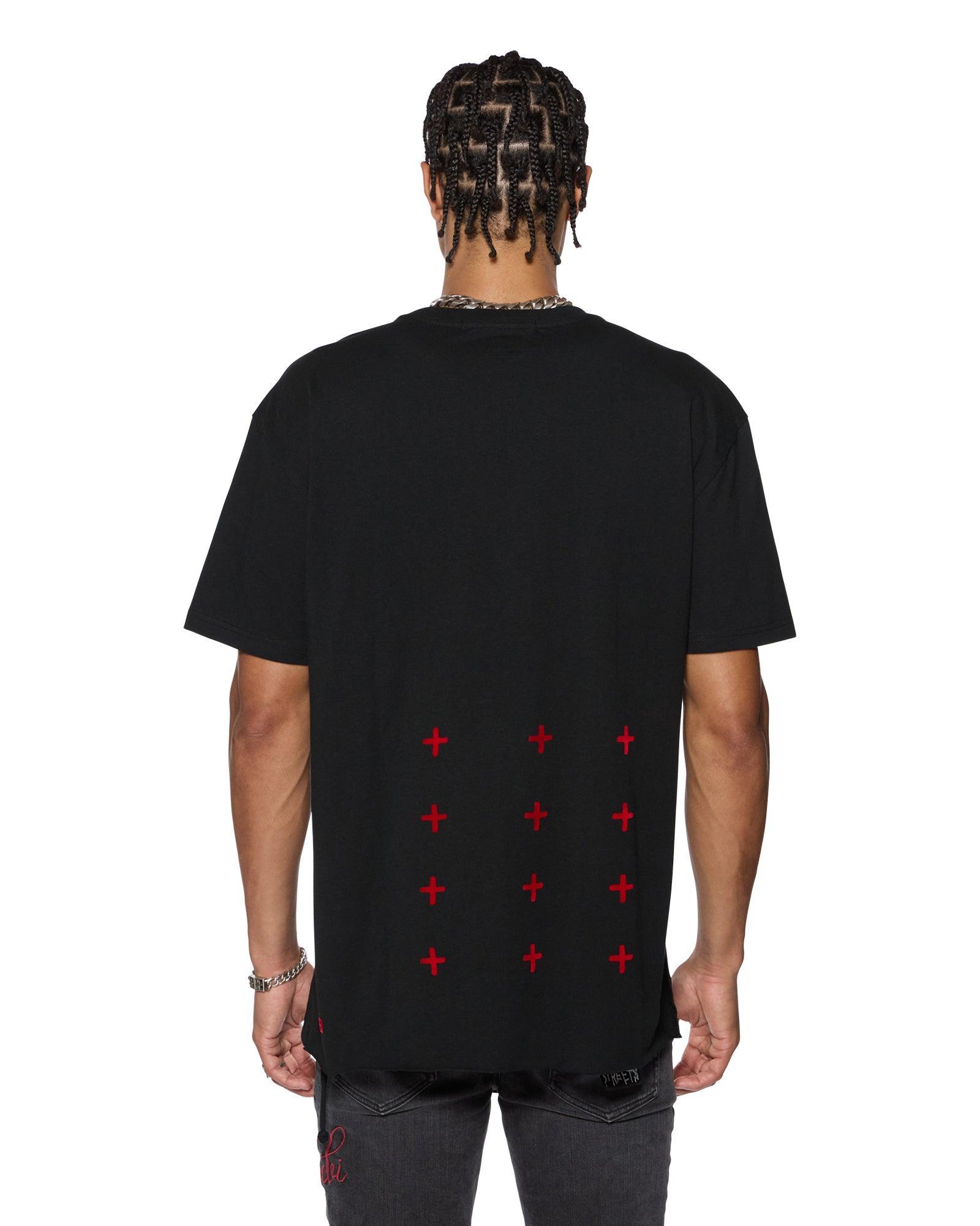 SIN AGAIN BIGGIE SS TEE JET BLACK Male Product Image