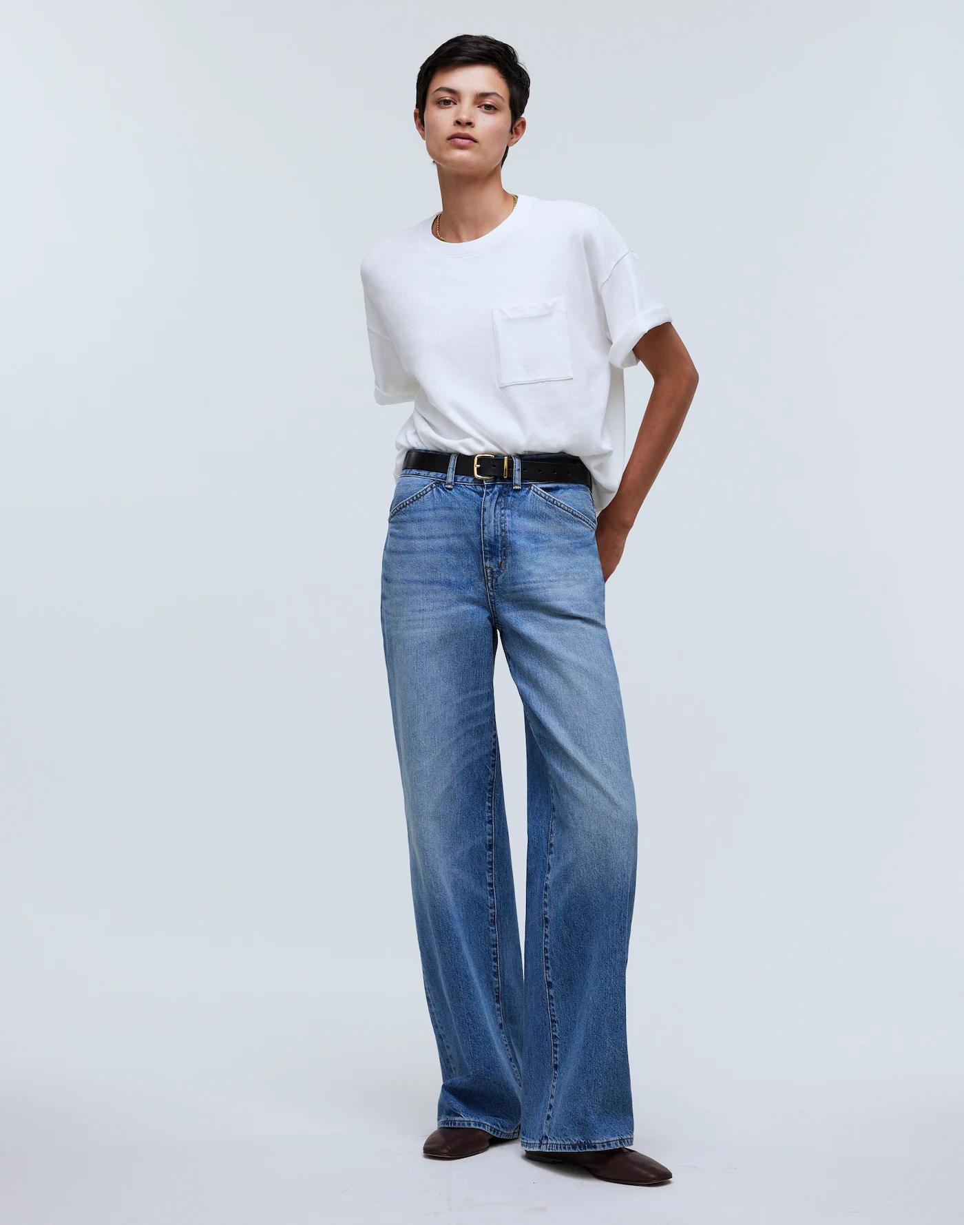 Garment-Dyed Oversized Pocket Tee Product Image
