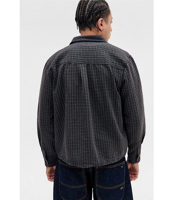 BDG Urban Outfitters Long Sleeve Crop Check Shirt Product Image