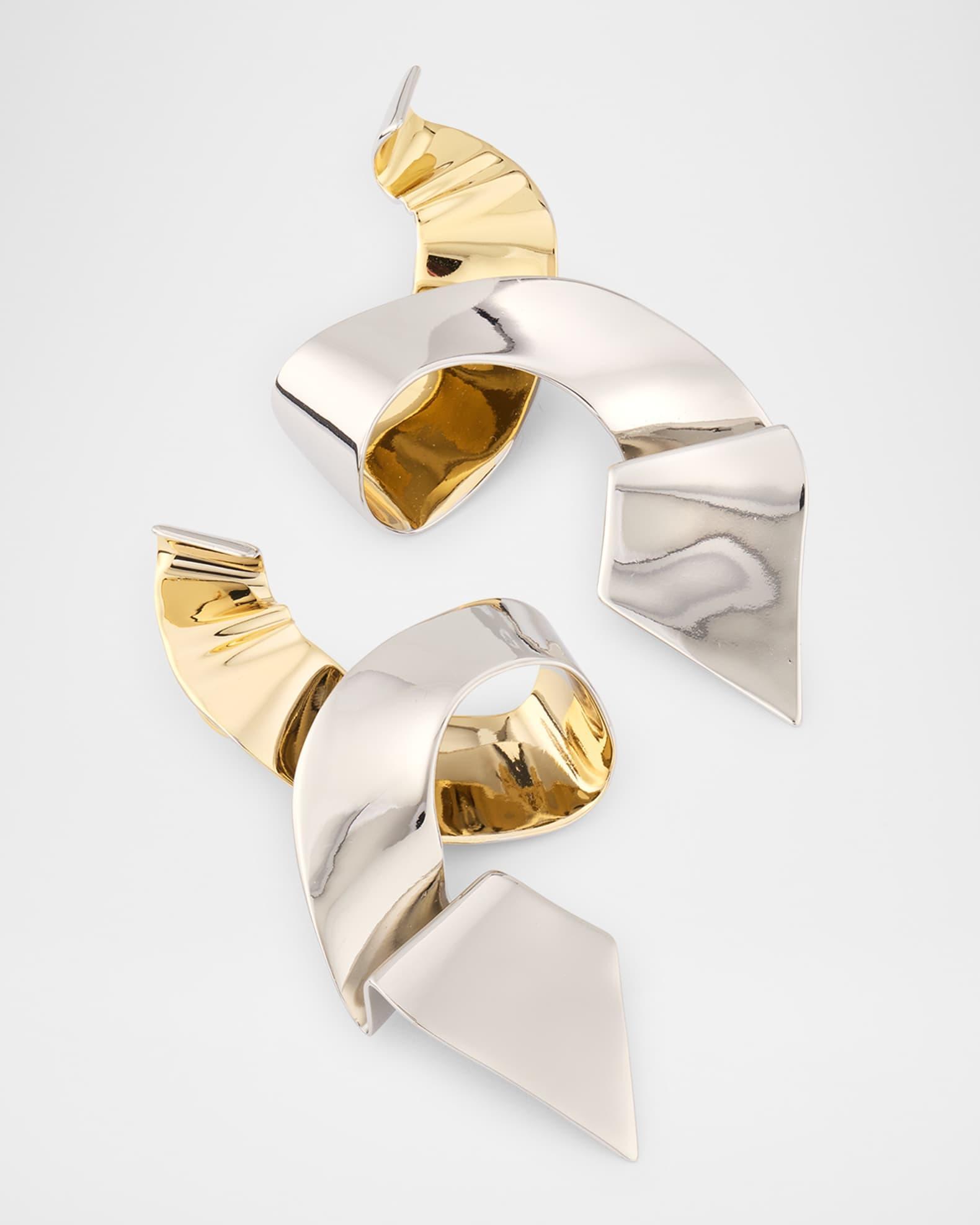 Two Tone Phaedra Earrings Product Image