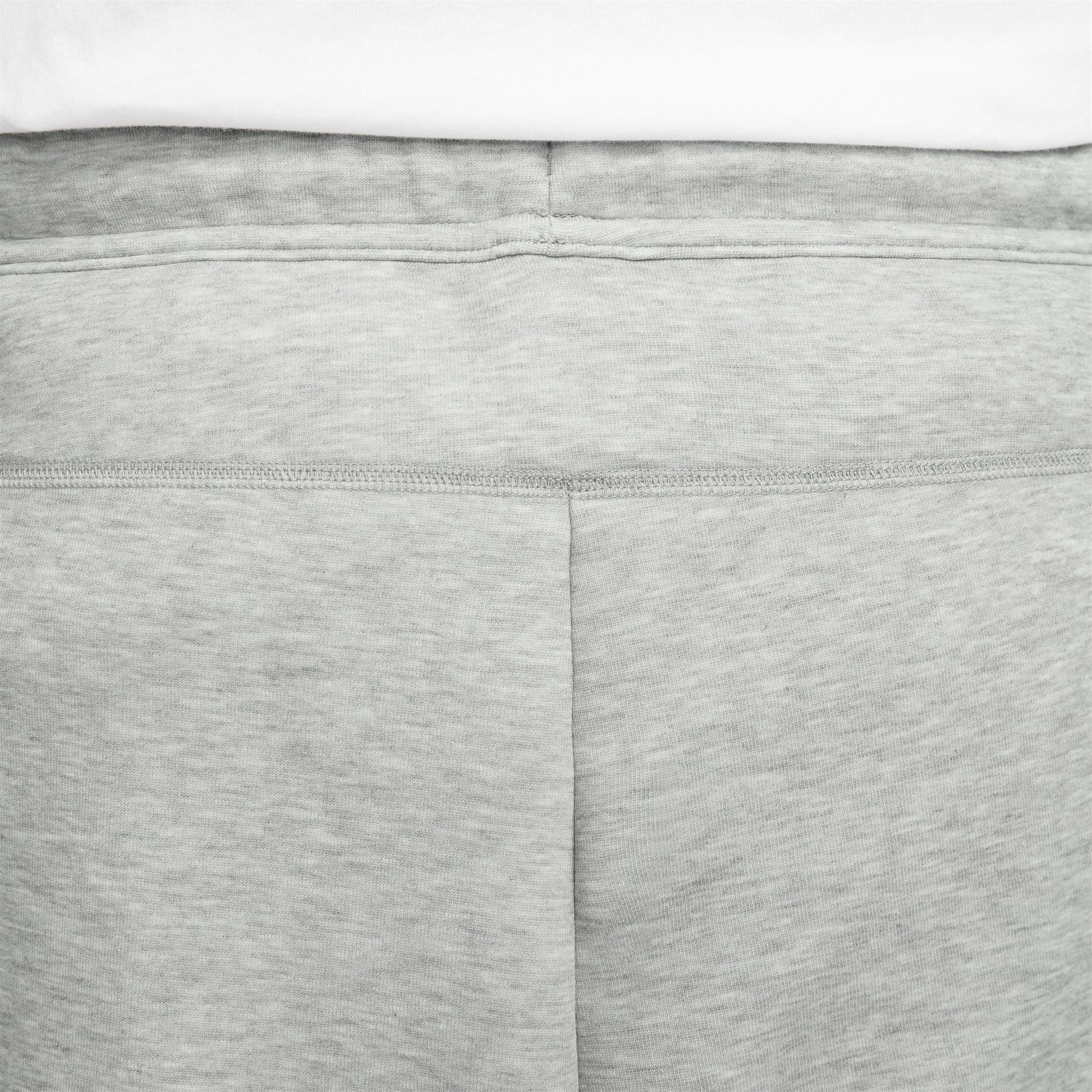 Nike Mens Tech Fleece Open Hem Pants - Dark Grey Heather/Black Product Image