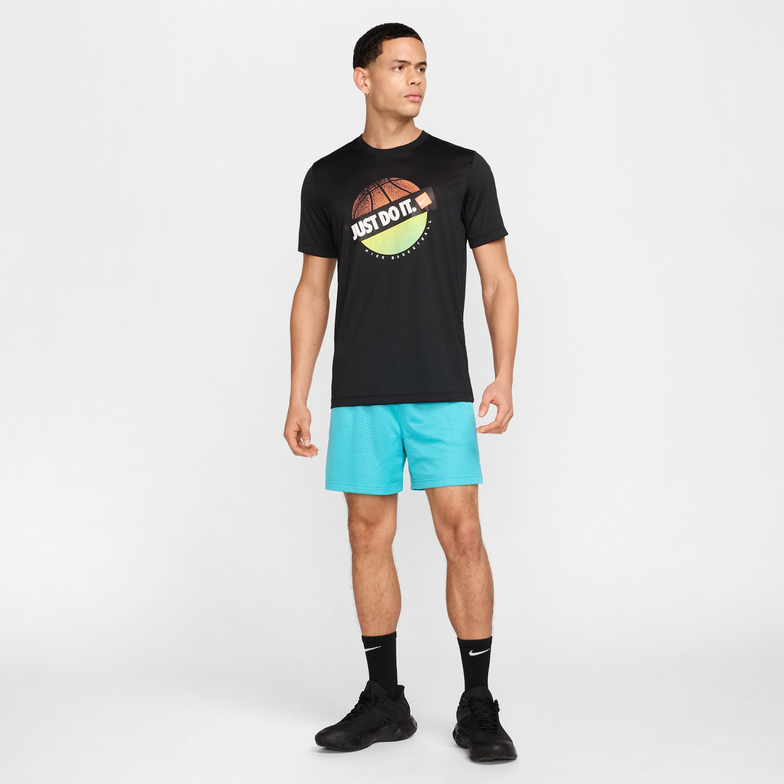 Nike Men's Dri-FIT 5" Mesh Basketball Shorts Product Image