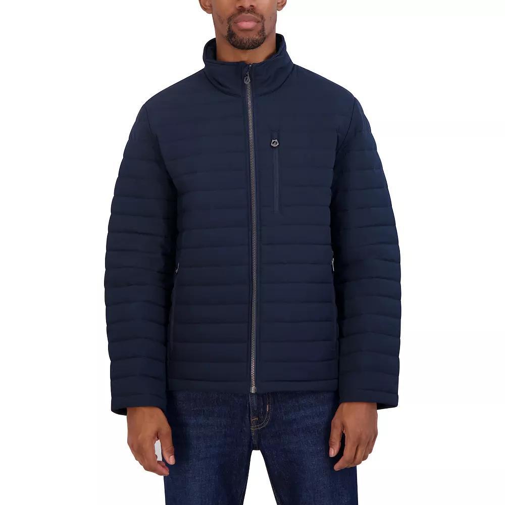 Men's Nautica Lightweight Quilted Jacket, Size: Large, Black Product Image