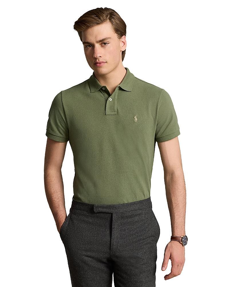 Polo Ralph Lauren Custom Slim Fit Mesh Polo Shirt Product Image