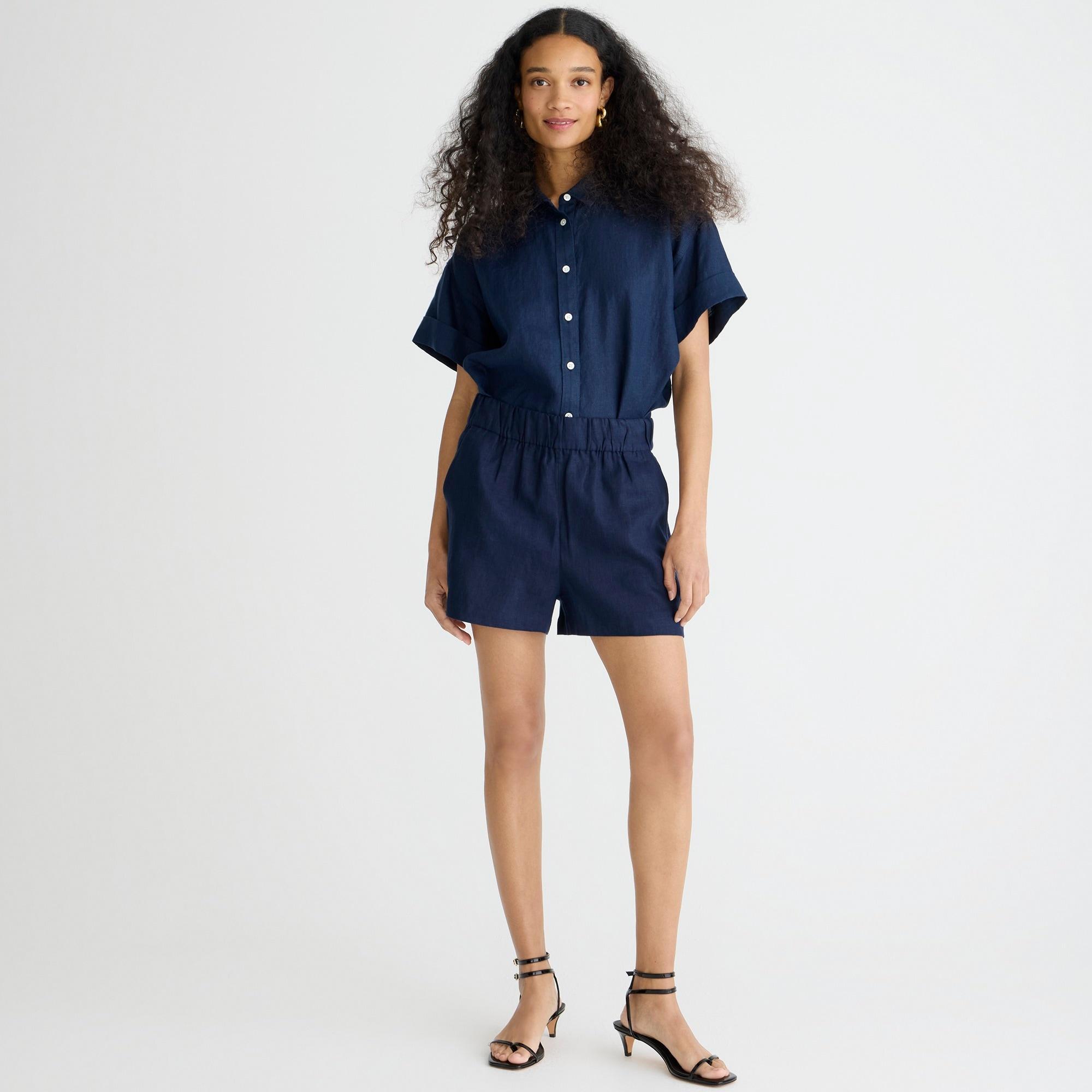Tropez short in linen Product Image