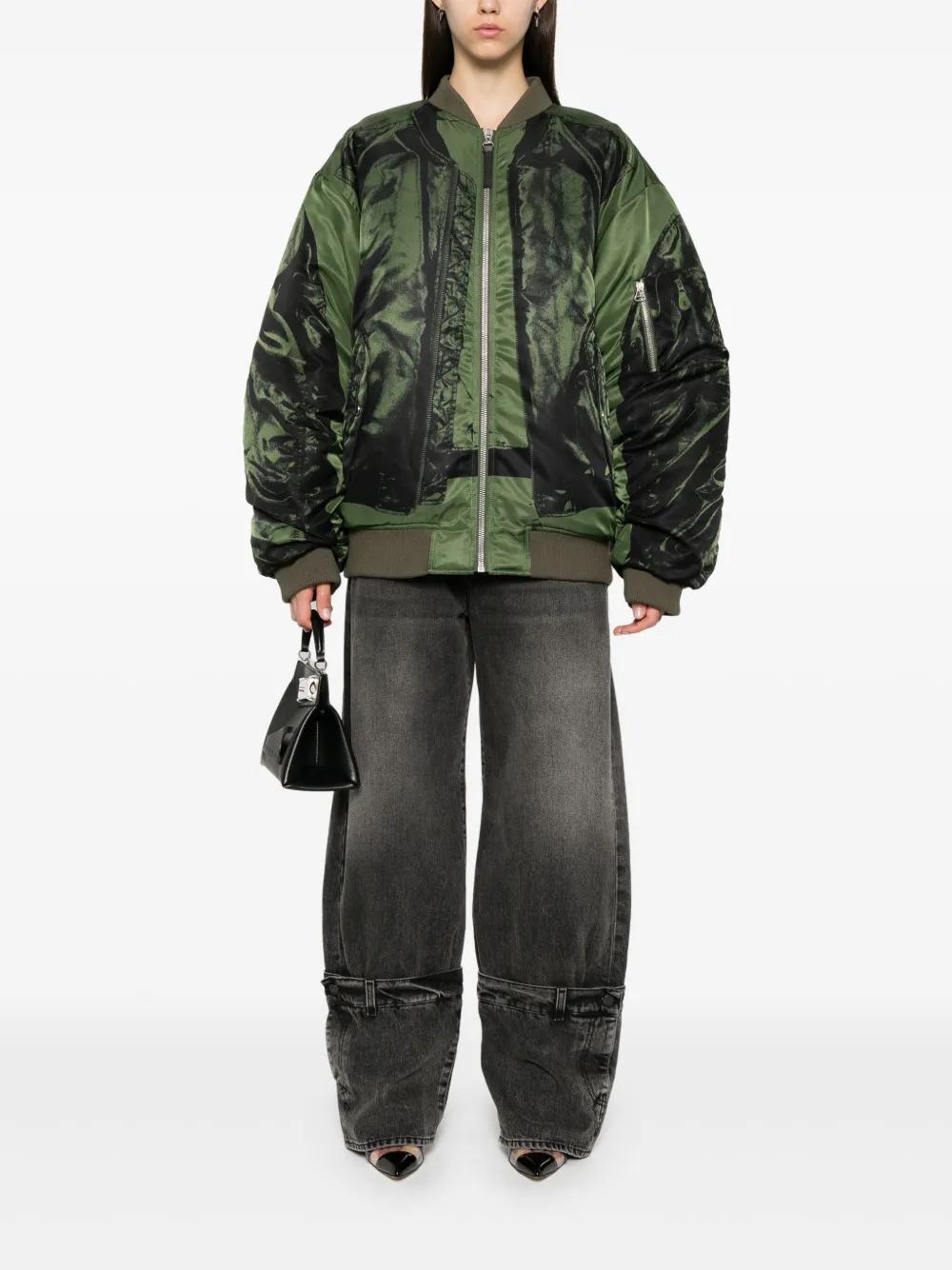 The Trompe l&apos;oeil bomber jacket Product Image