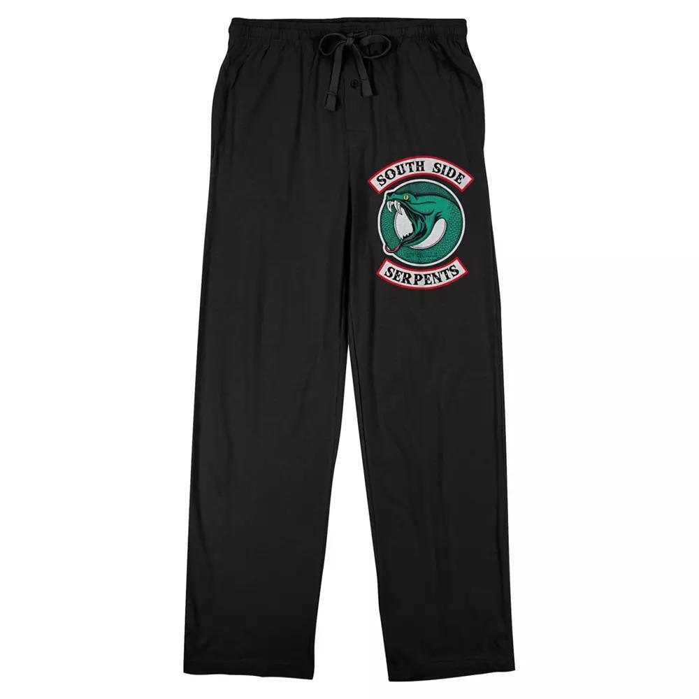 Men's Riverdale South Side Sleep Pants, Size: Small, Black Product Image