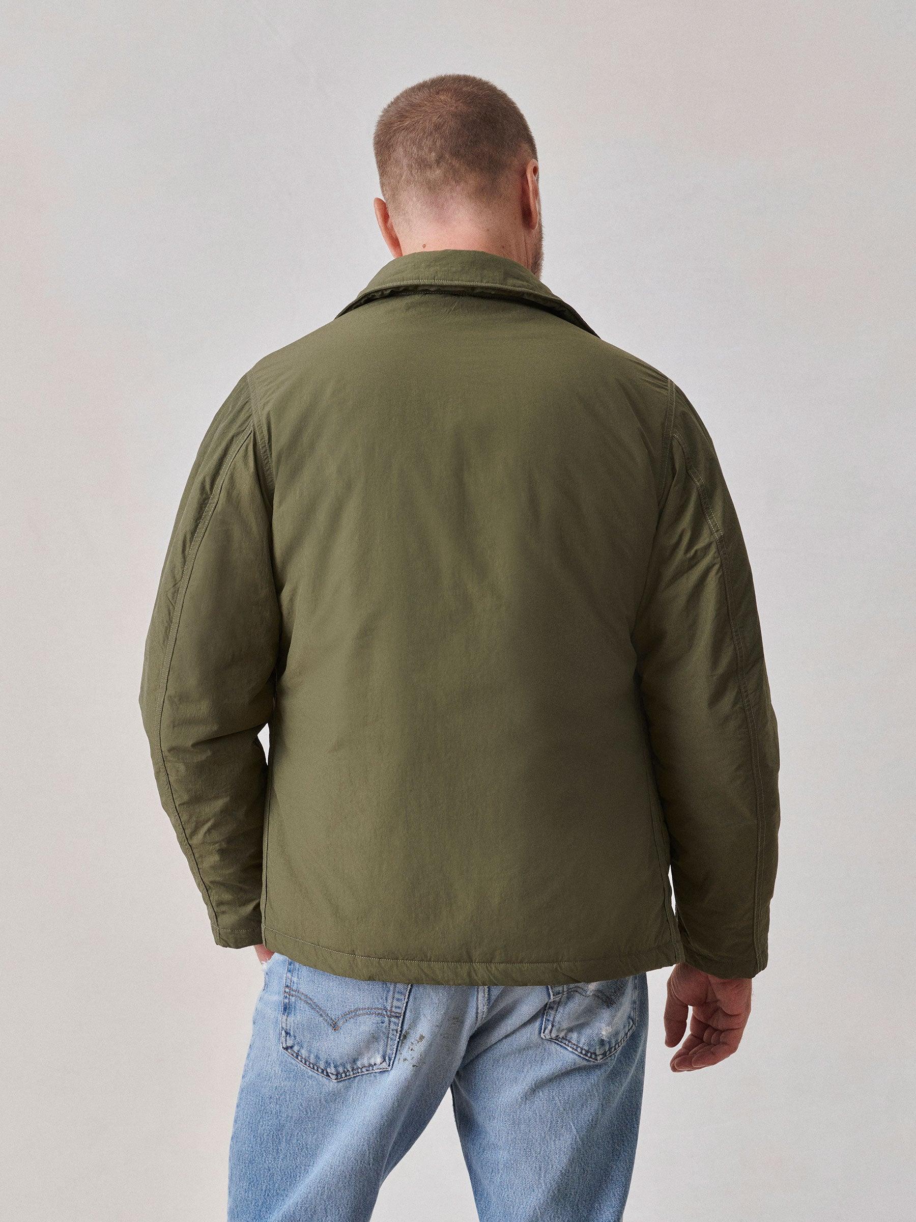 Ranger Green Shell Cloth Insulated Explorer Jacket Product Image