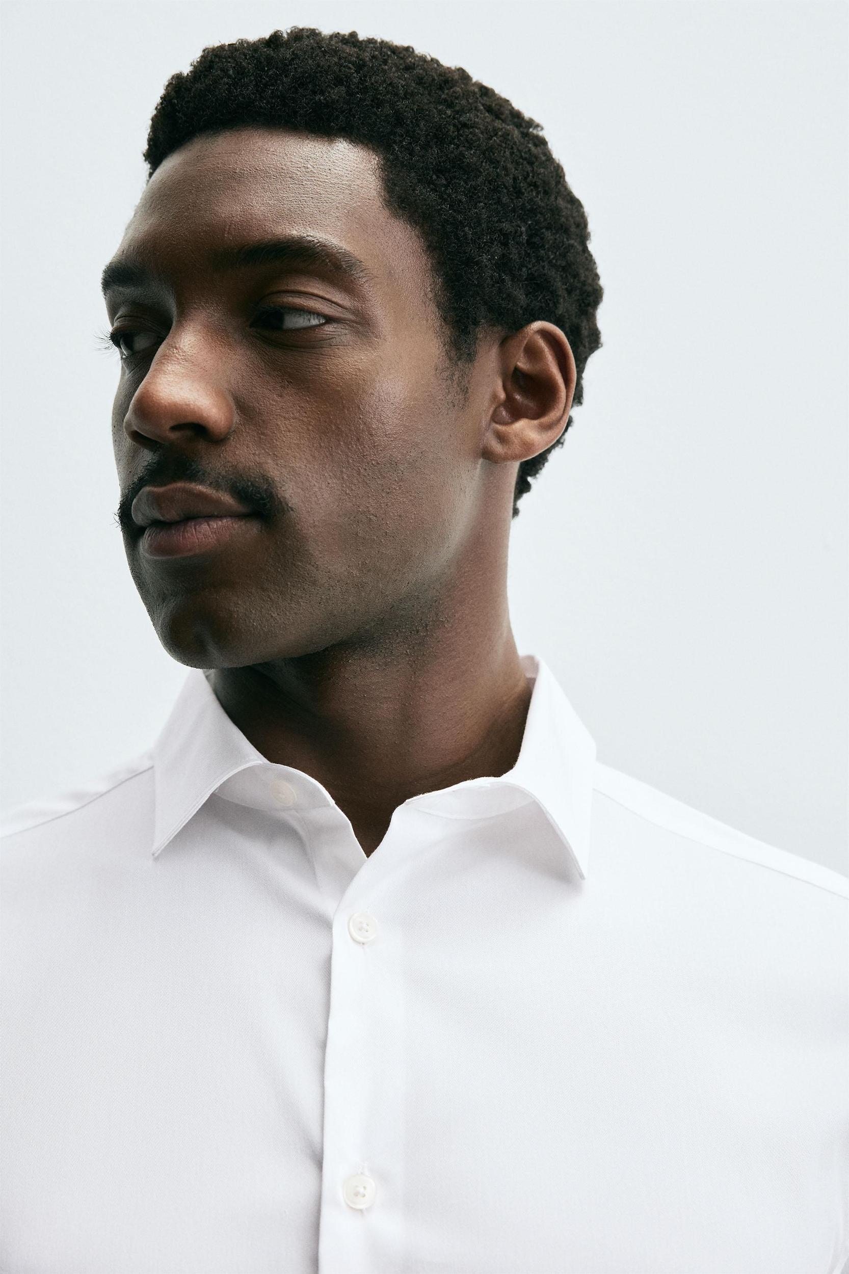 SLIM FIT FRENCH CUFF SHIRT Product Image