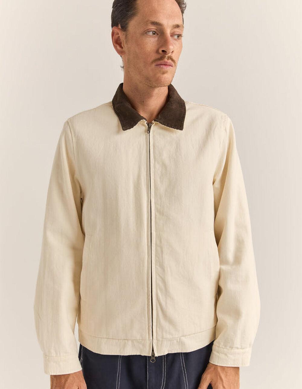 RHYTHM James Mens Jacket - NATURAL Product Image