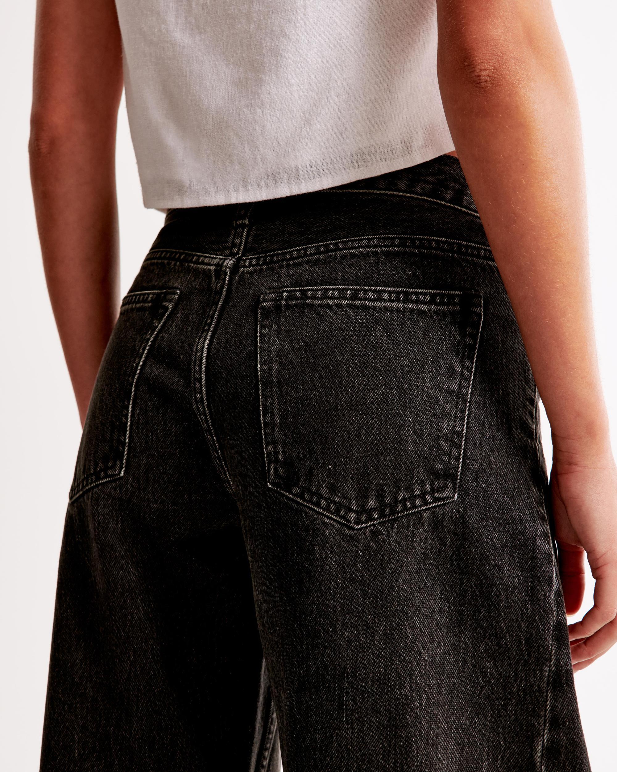 Mid Rise Barrel Jean Product Image