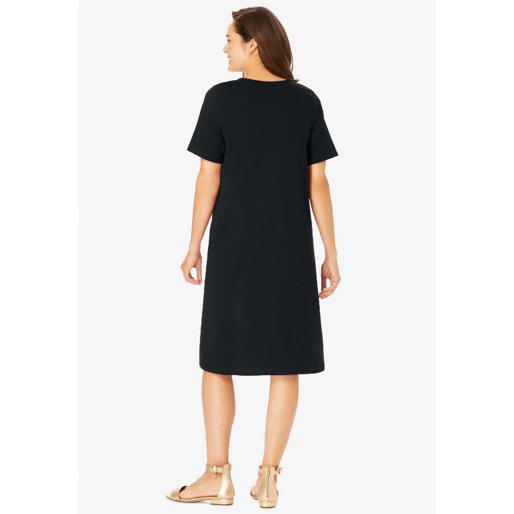 Woman Within Women's Plus Size French Terry Swing Jacket Product Image