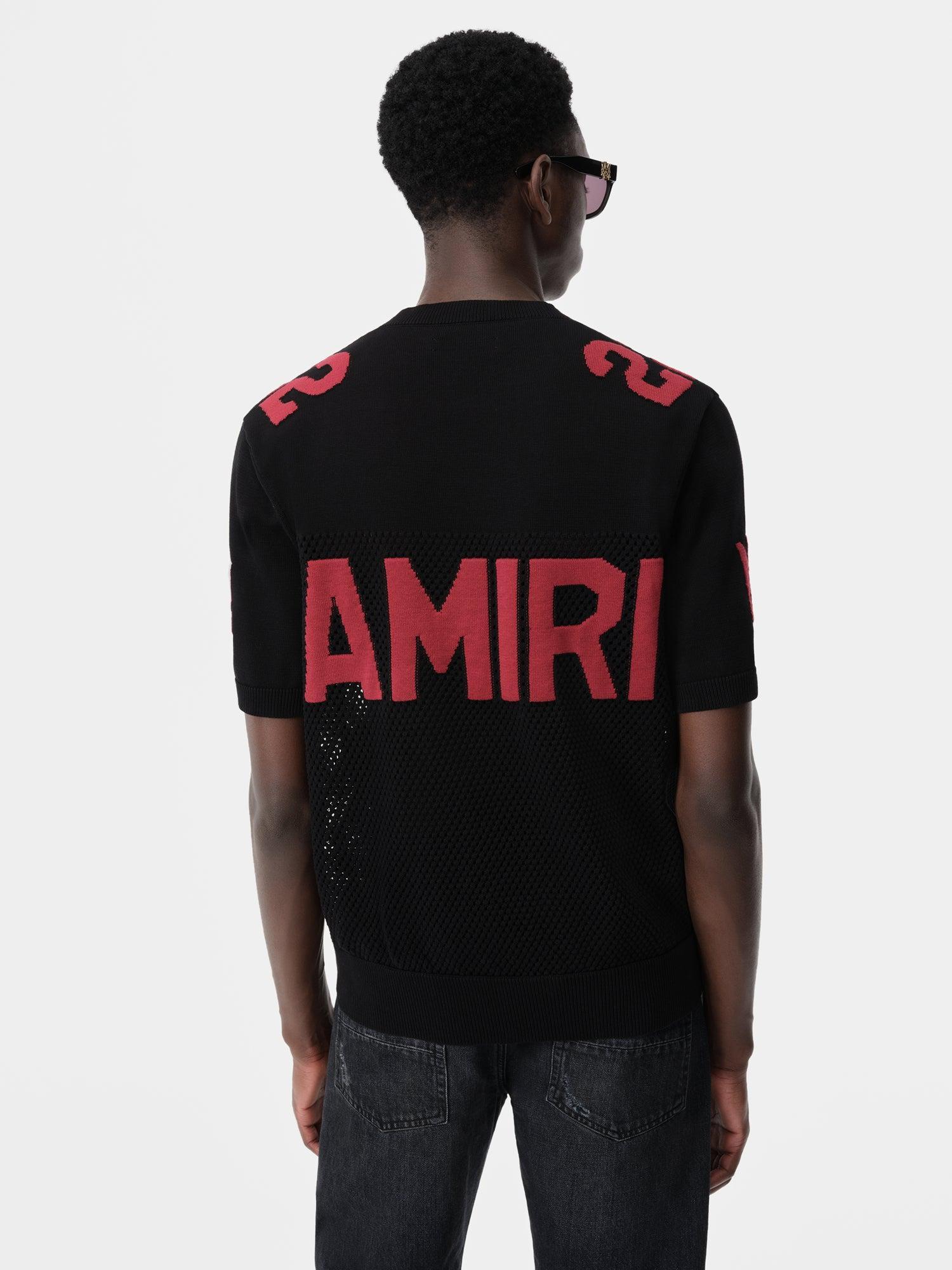 22 TEE - Black Red Product Image