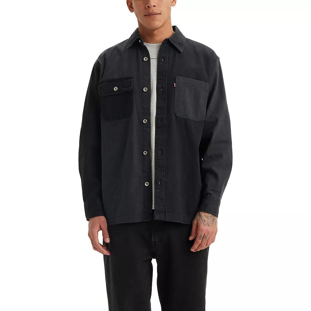 Men's Levi's® Utility Shacket, Size: XL, Black Product Image